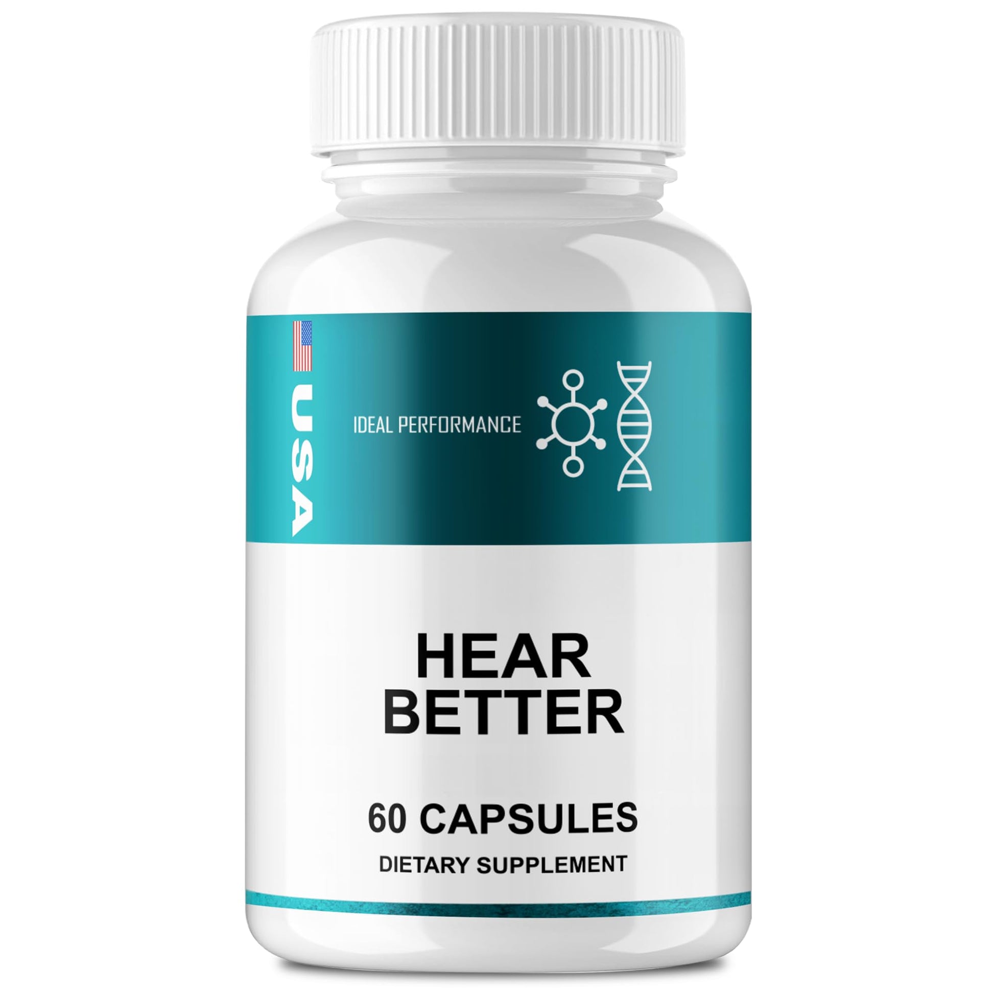 IDEAL PERFORMANCE HearBetter Tinnitus Relief Capsules 60 Count