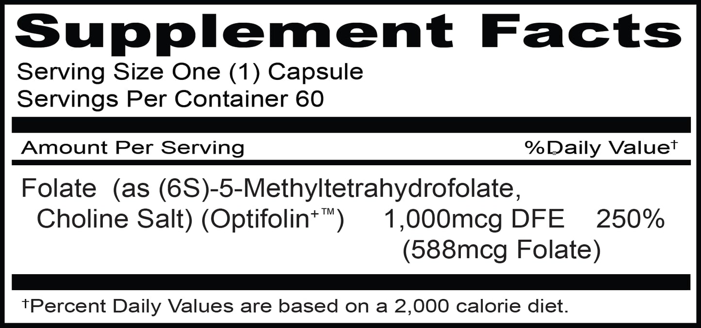 Priority One Priority Folate Capsule 30 Count