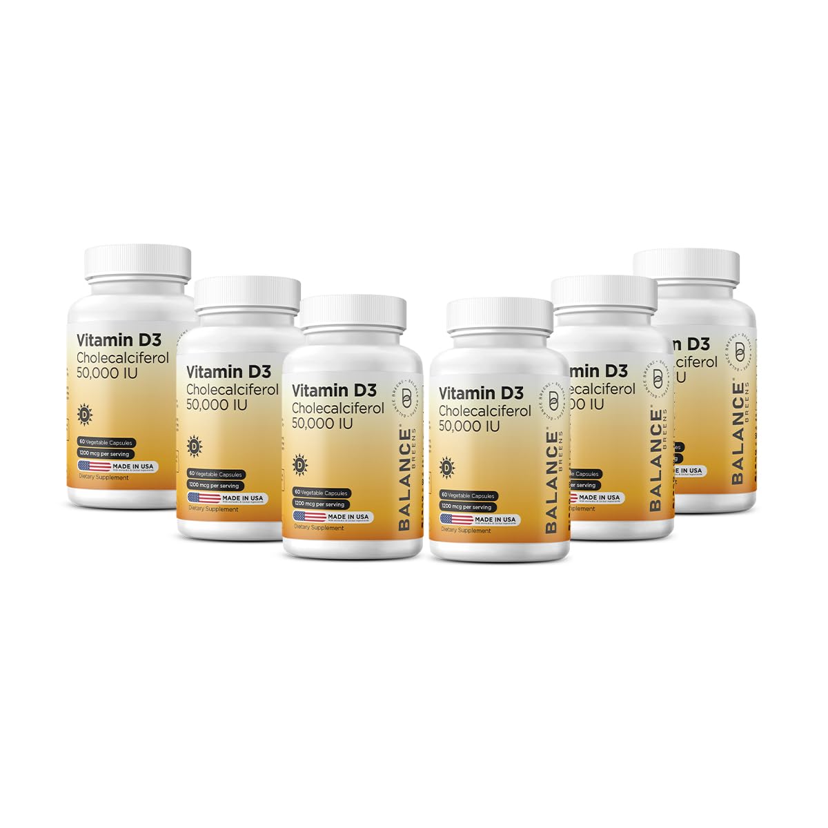 Balancebreens Vitamin D3 50,000 IU, 360 Capsules