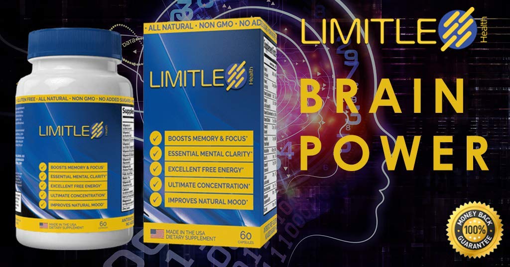 Limitless Fitness Limitless Health Brain Function Capsules 60