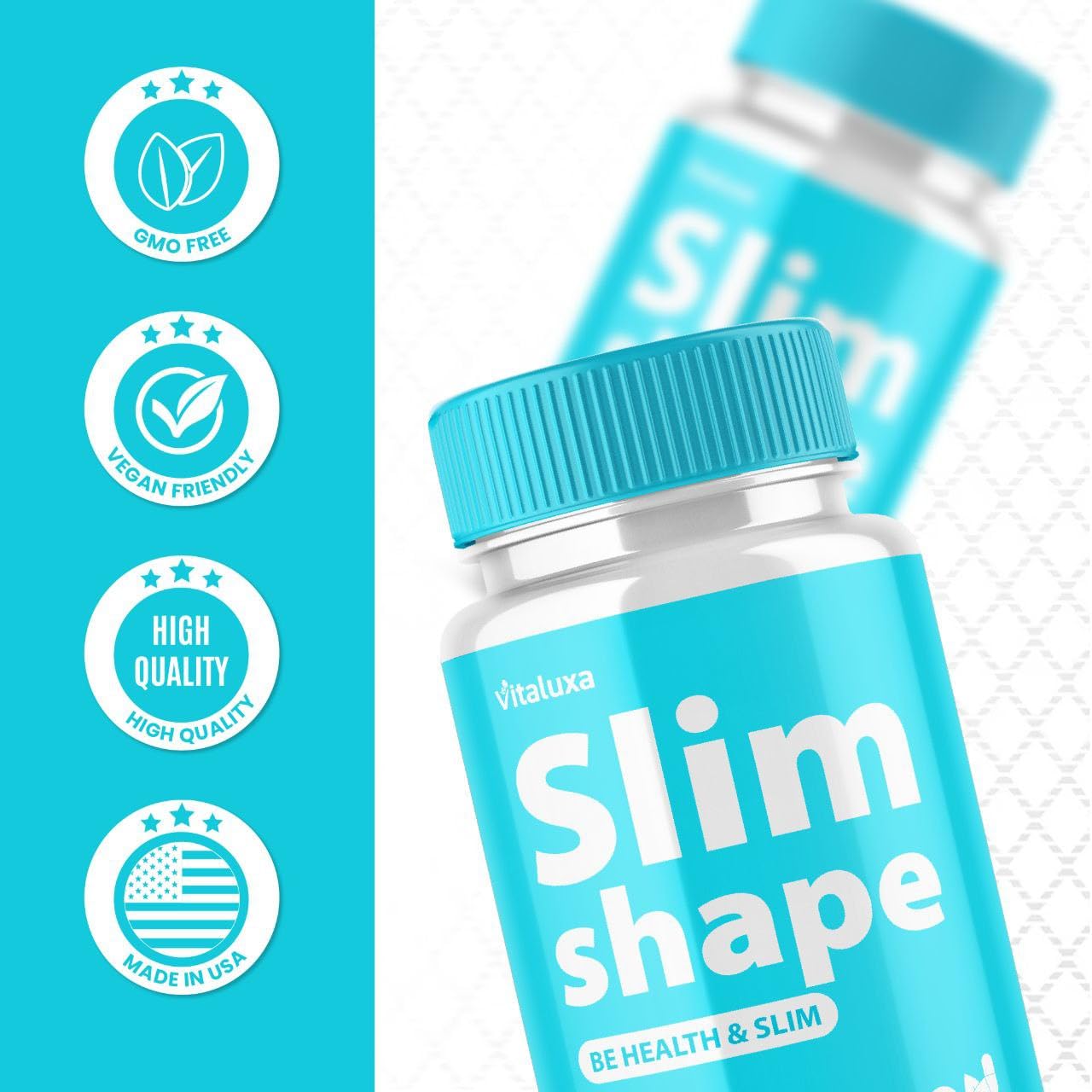 Vitaluxa SlimShape Capsules 180 Count