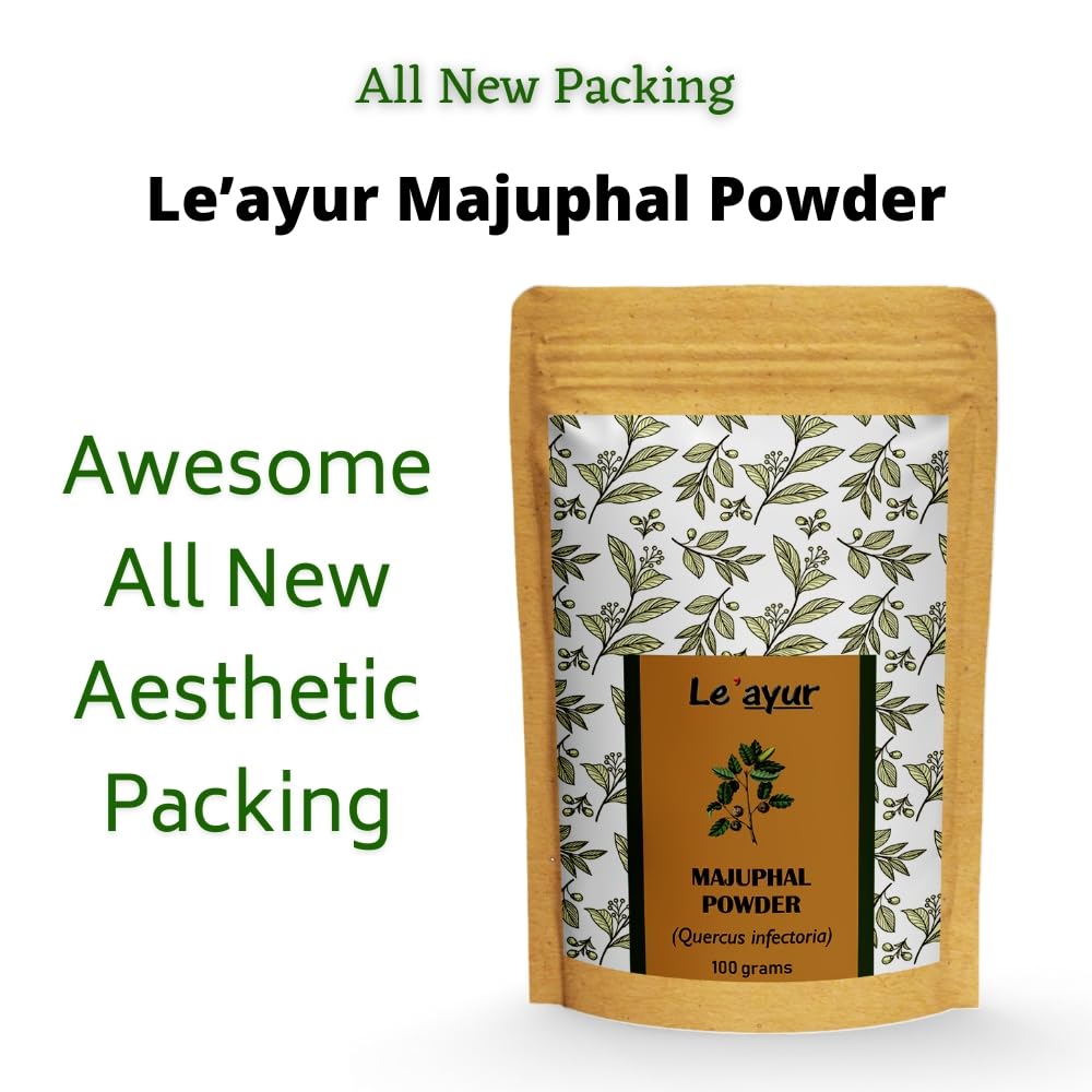 Le'ayur Majuphal (Quercus infectoria) Powder 3.53 Ounce