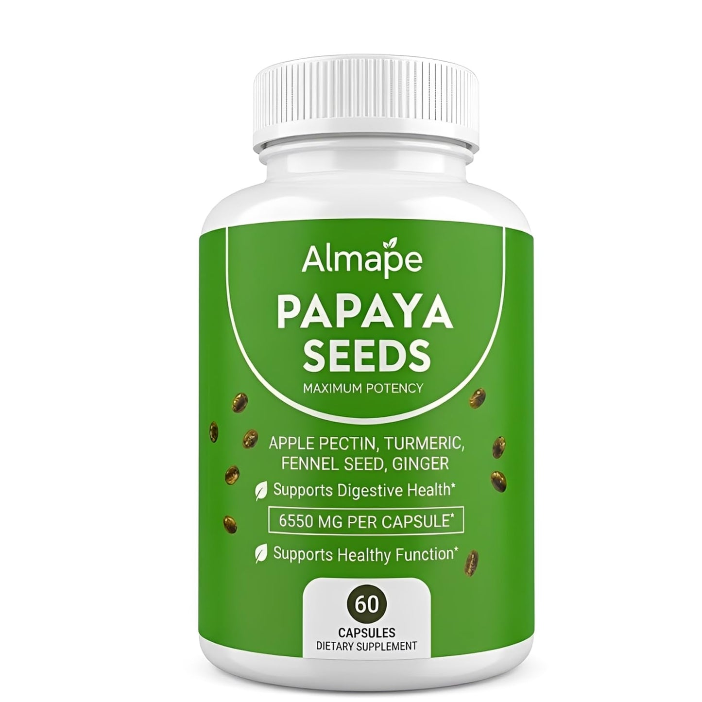 TOIKLL Almape Papaya Seeds – The Complete Gut Capsule 1