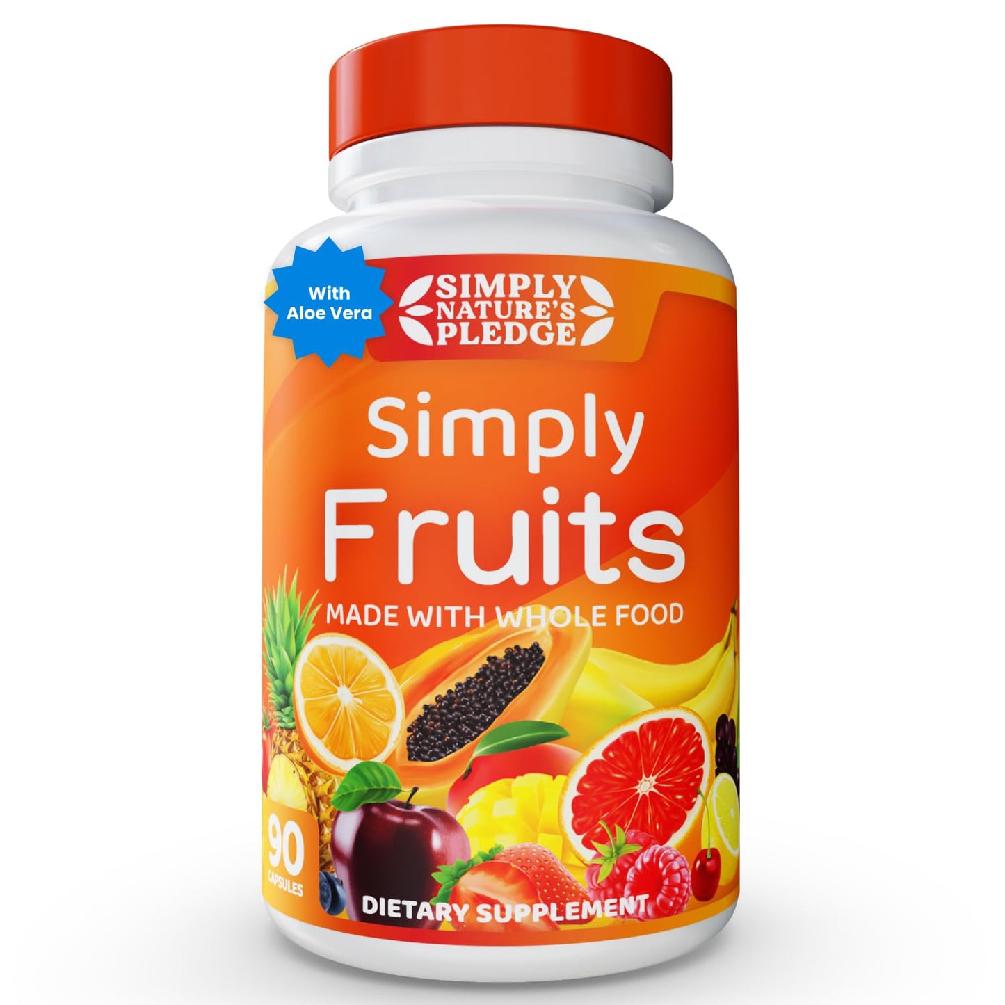 Simply Nature's Pledge 90 Fruit Capsules