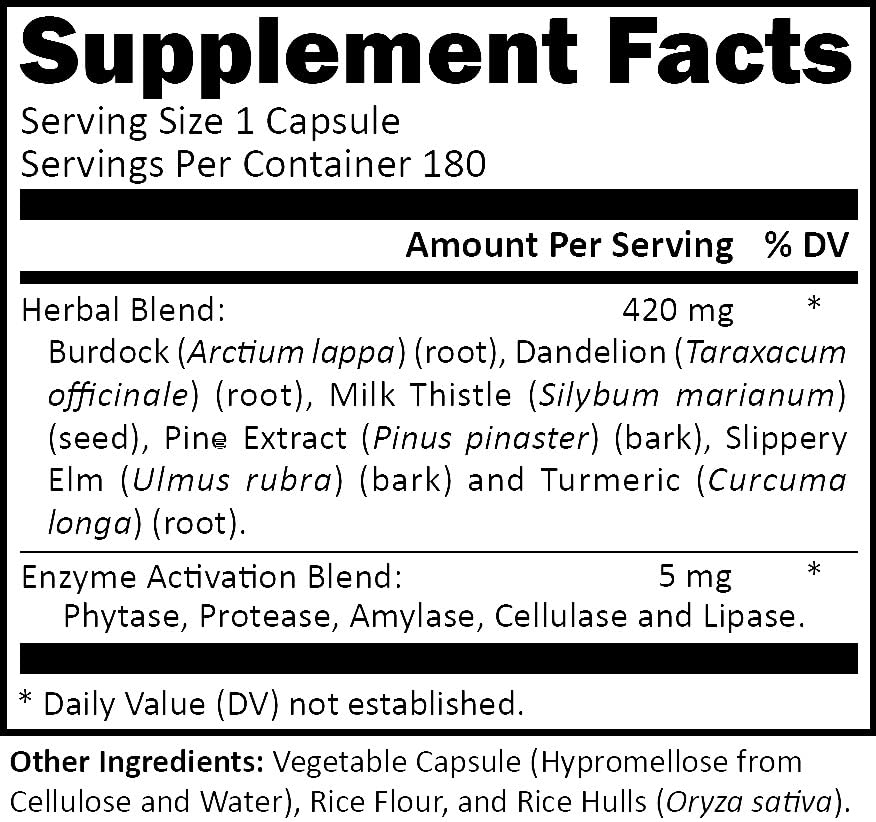 R-Garden Liver Gallbladder System, 180 Capsules