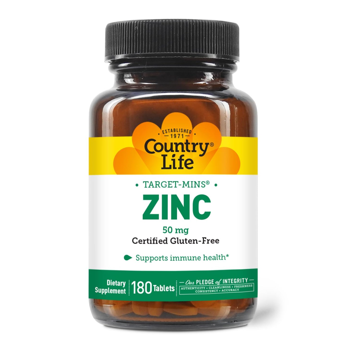 Country Life Target-Mins Zinc 50 mg Tablets 180