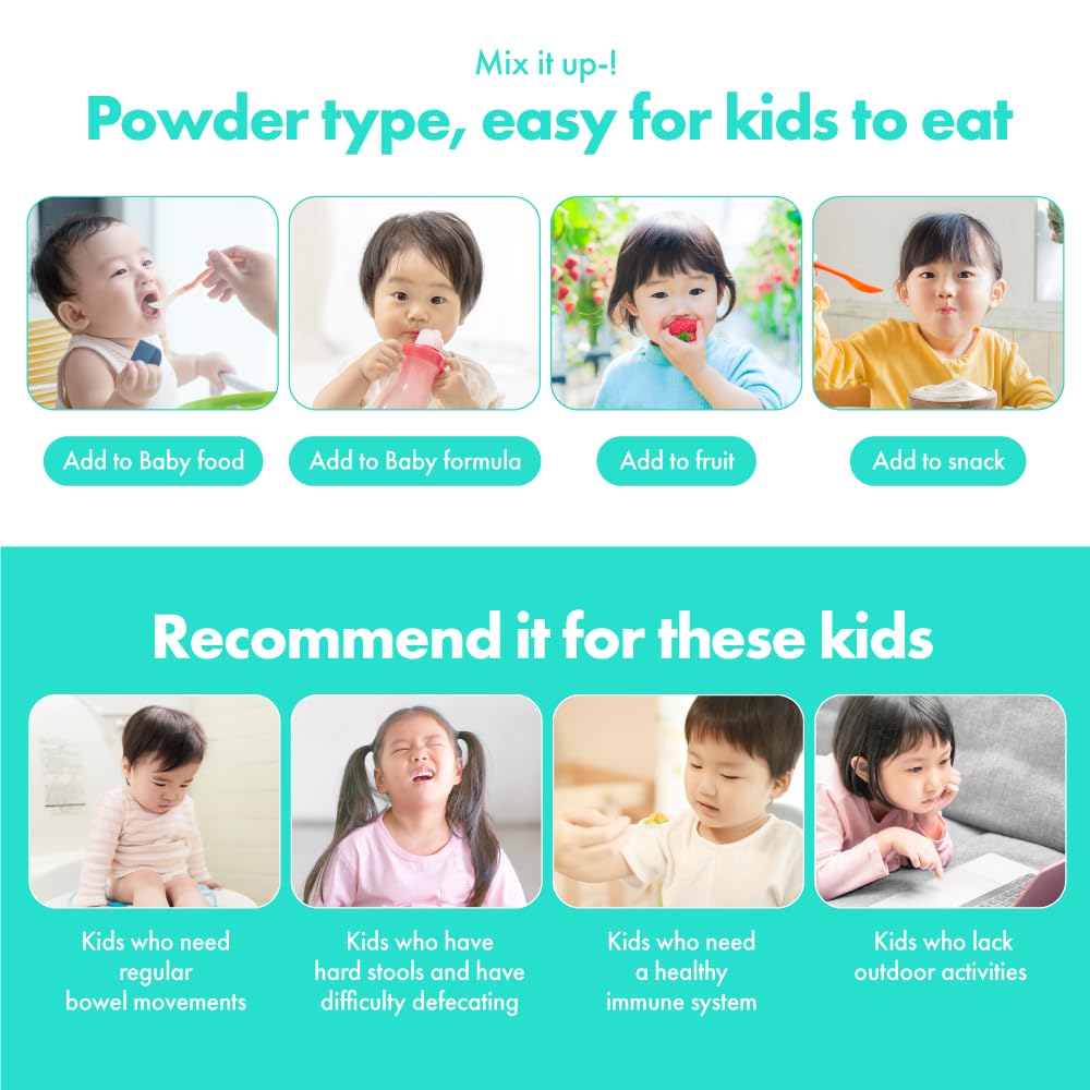 babyrak Golden Plain Probiotics Prebiotics & Probiotics Powder 30 Sticks