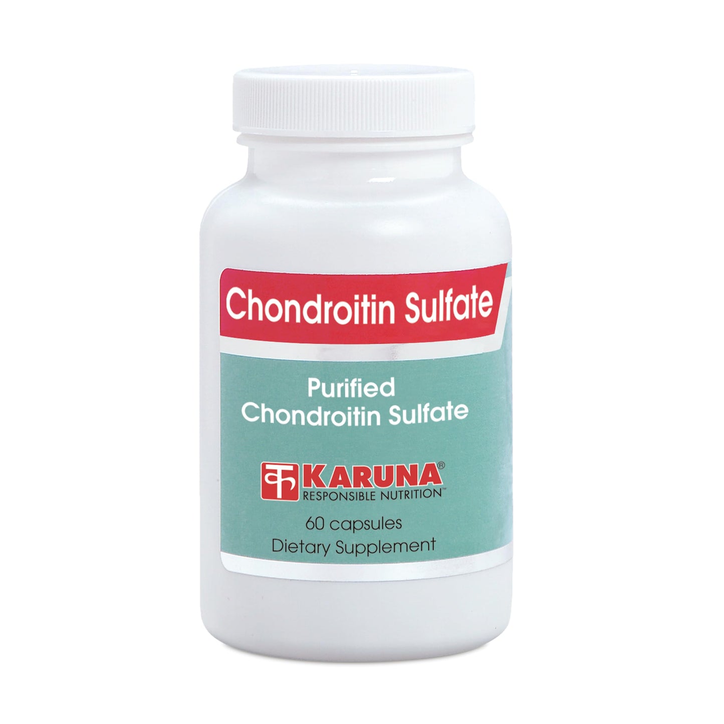 Karuna Chondroitin Sulfate 400 mg Capsule, 60 Count
