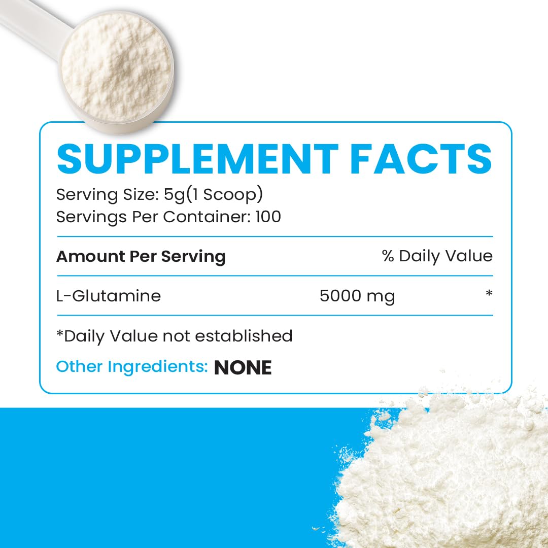 Integral Wellness Glutamine Powder 100 Servings