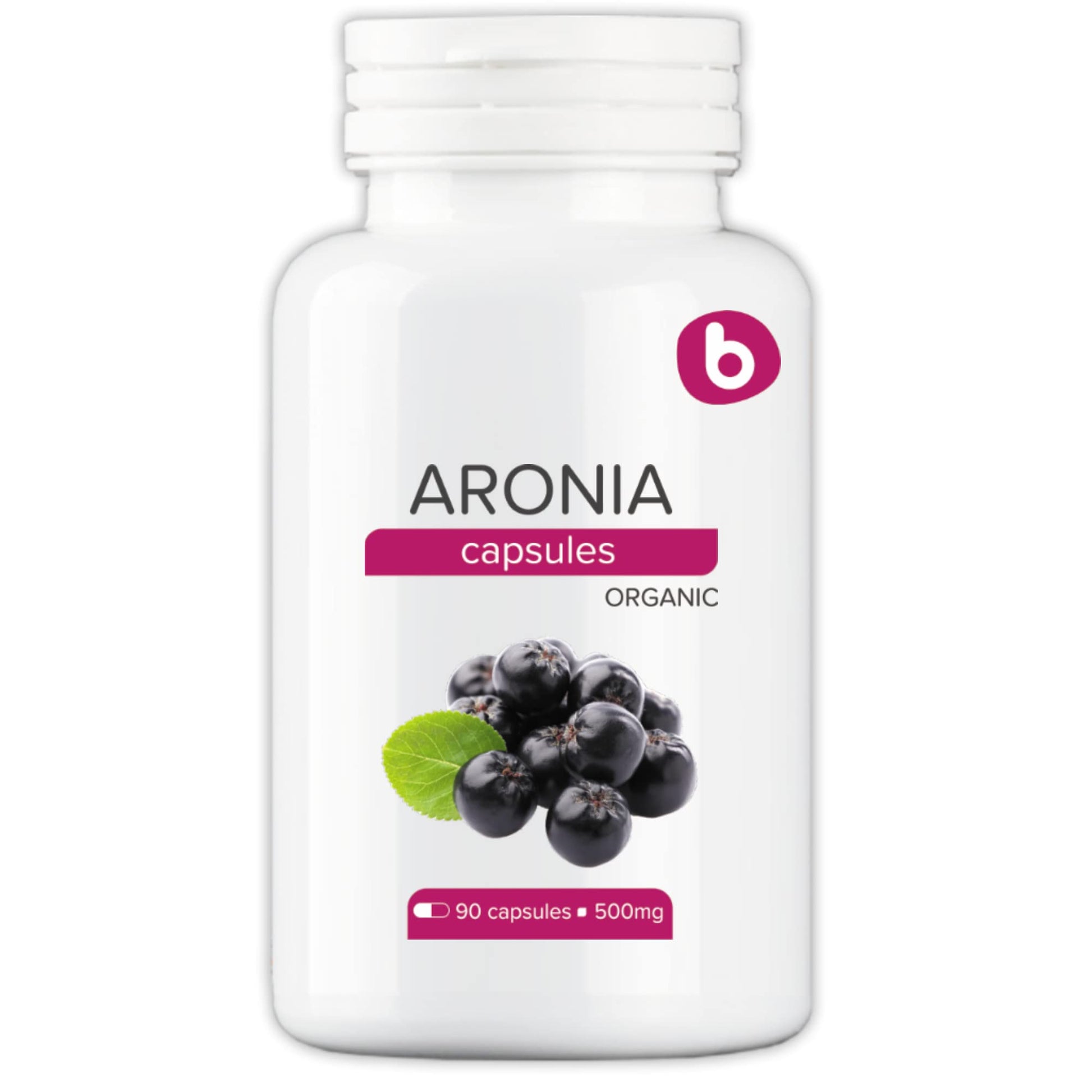 b Organic Aronia Berry Capsules 90 Capsules