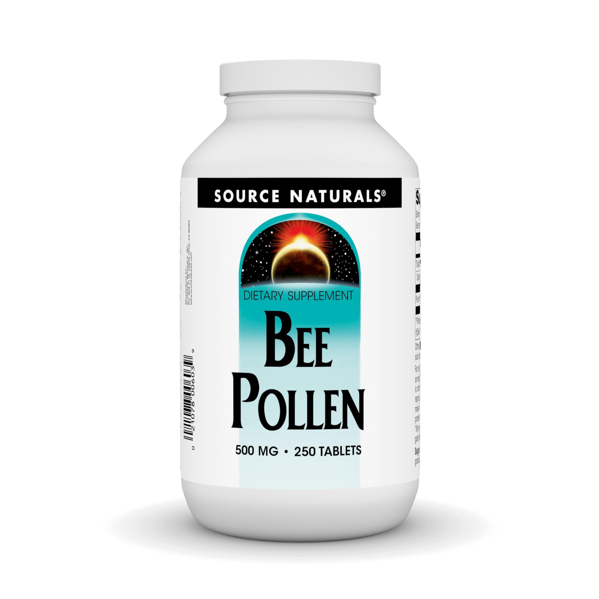 Source Naturals Bee Pollen 500 mg Tablet 250 Tablets