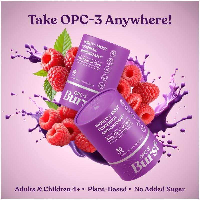 Isotonix OPC-3 Burst Antioxidant Soft Chews Chewable 1 Count