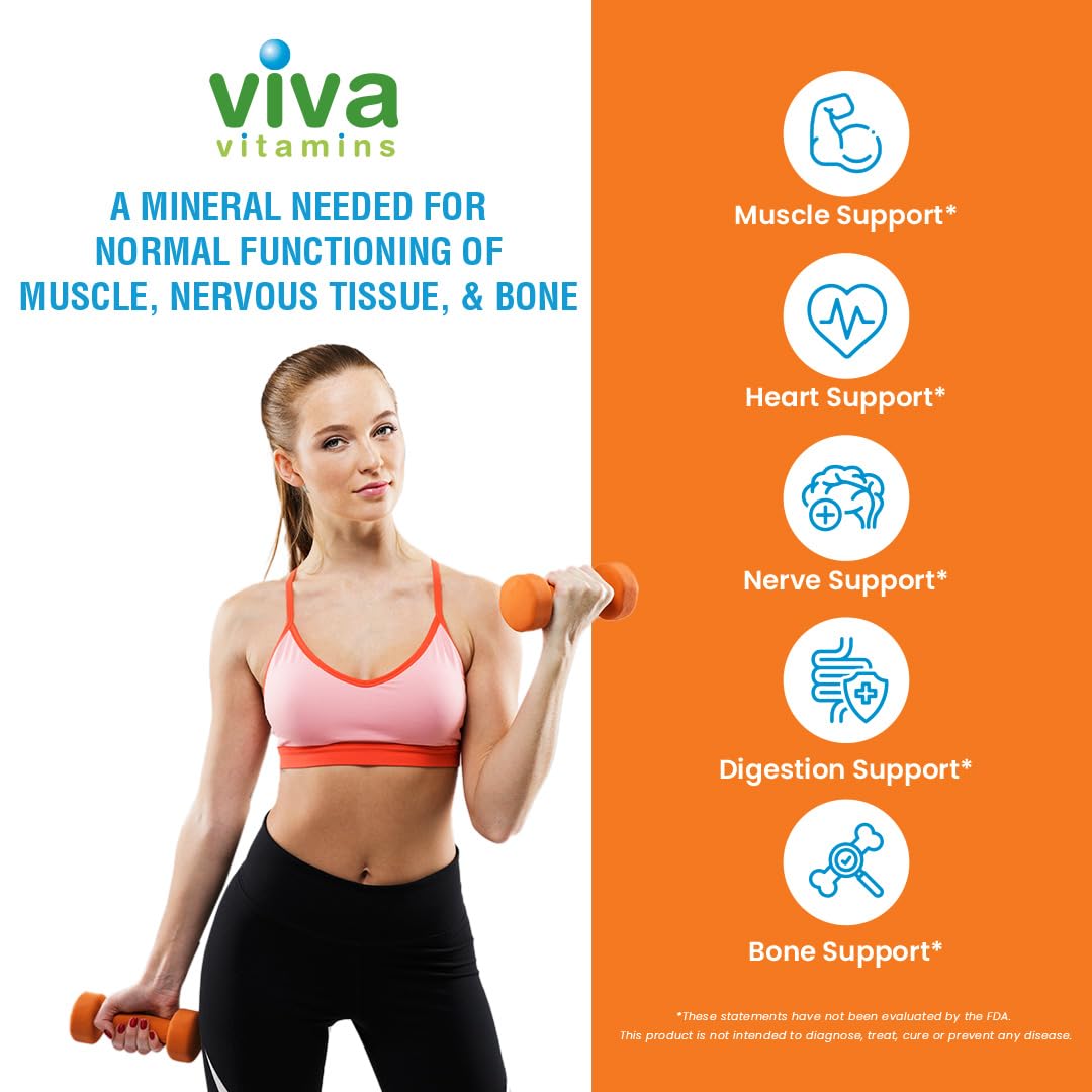 Viva Vitamins Super Magnesium 250 Tablets