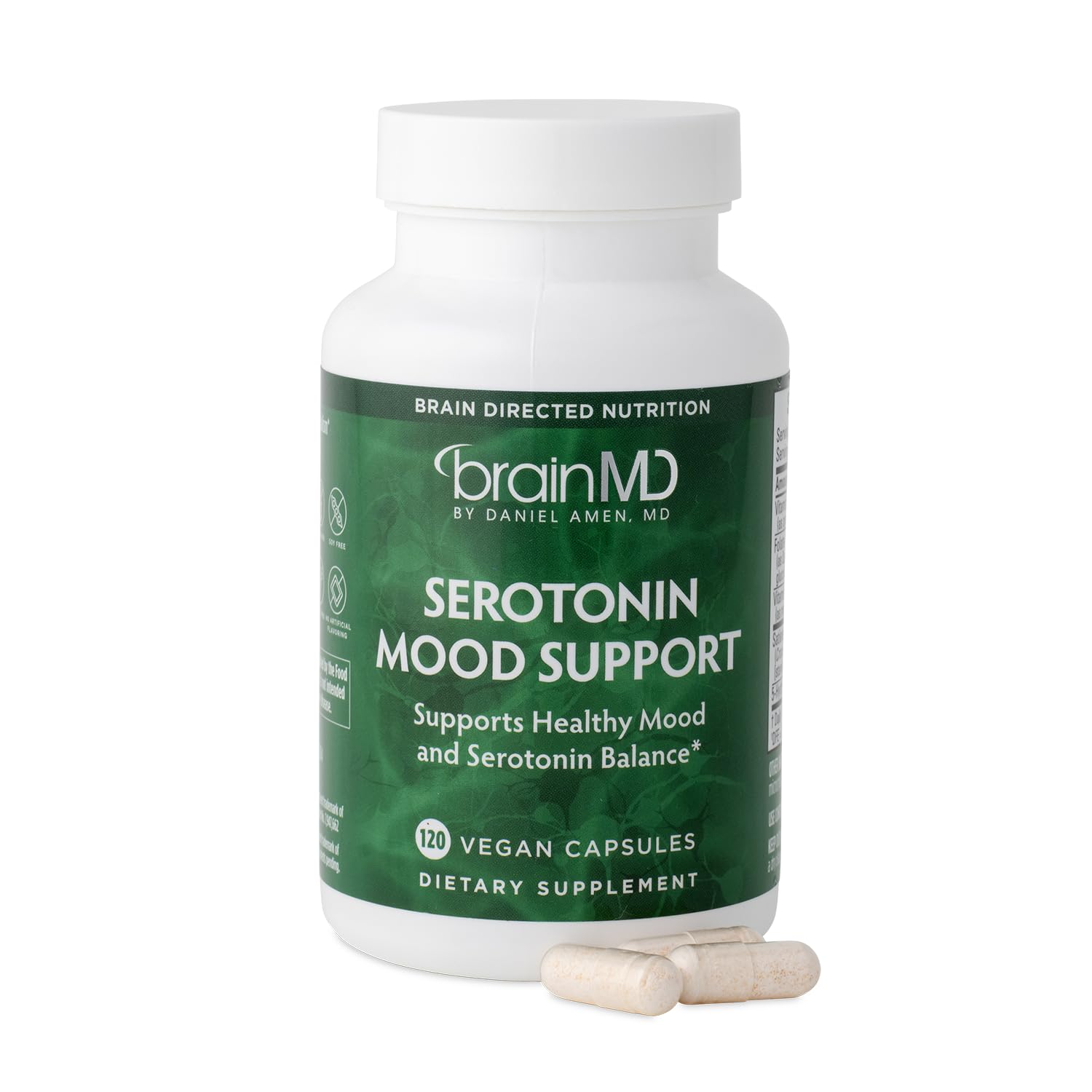BRAINMD Dr Amen Serotonin Mood Support Capsules 120 Capsules