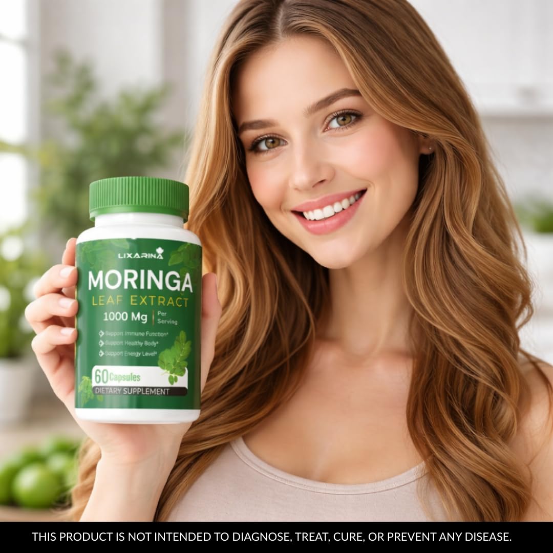 LIXARINA Moringa Capsules 180 Count