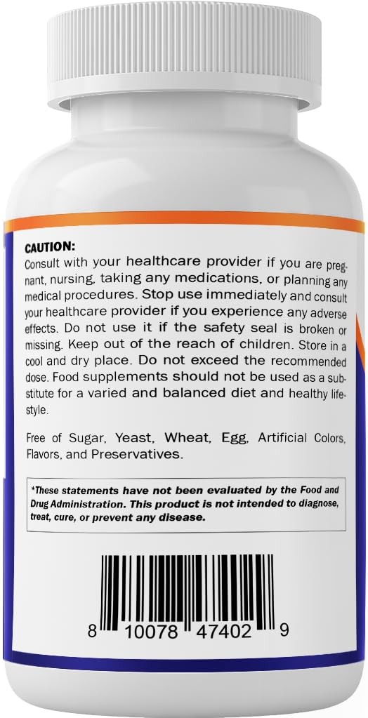 Vitamatic Magnesium Citrate 500mg Capsules, 360 Count