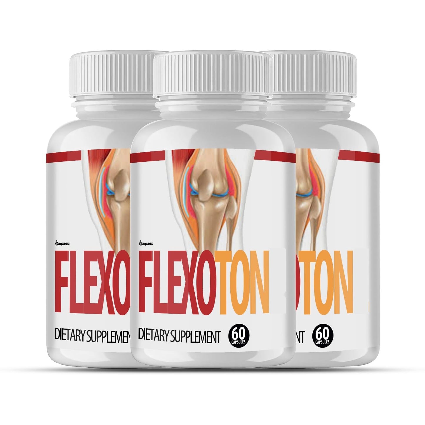 Sampuraka Flexoton New Advanced Formula Supplement 3 Capsules