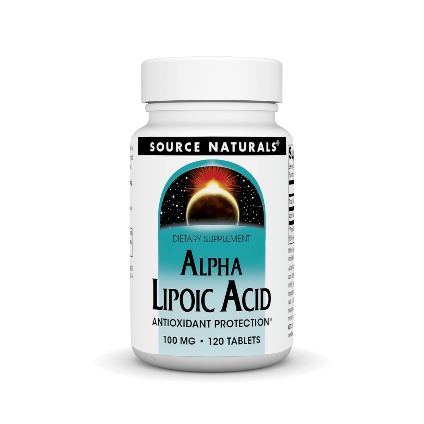 Source Naturals Alpha Lipoic Acid 120 Tablets