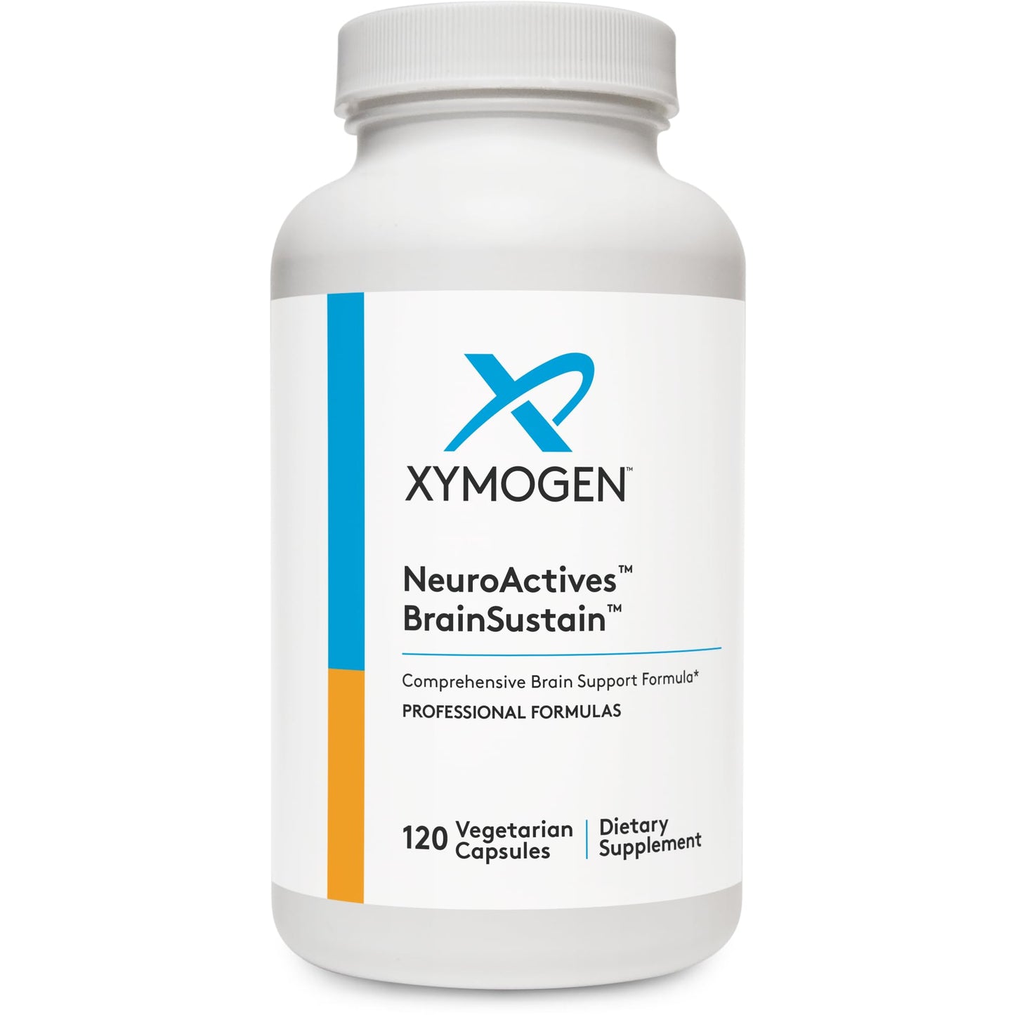 XYMOGEN NeuroActives BrainSustain Brain Health Support with Phosphatidylserine & CoQ10 Capsules, 120 Count