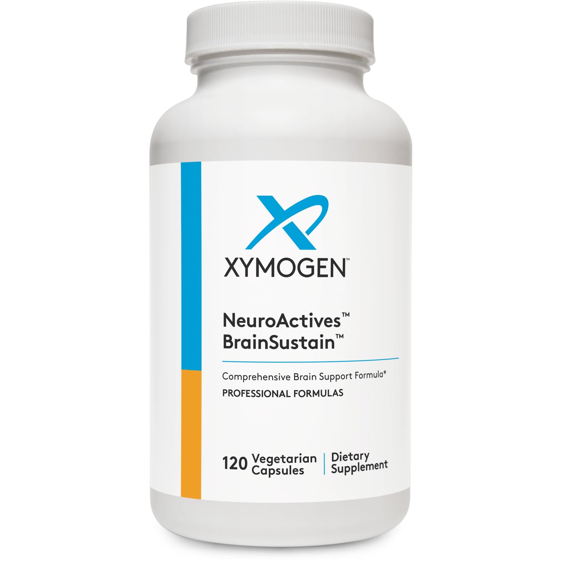 XYMOGEN NeuroActives BrainSustain Brain Health Support with Phosphatidylserine & CoQ10 Capsules, 120 Count
