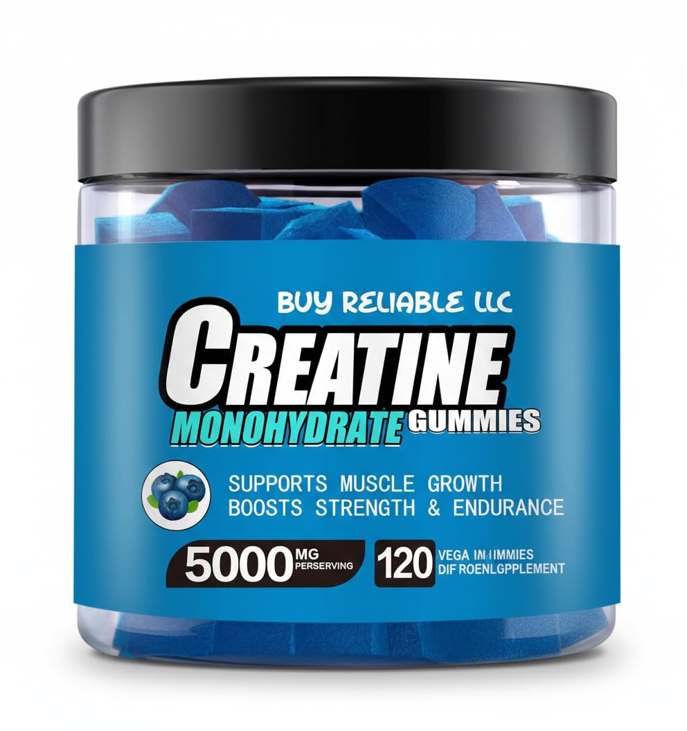Buy Reliable LLC Creatine Monohydrate Gummies 120 Count
