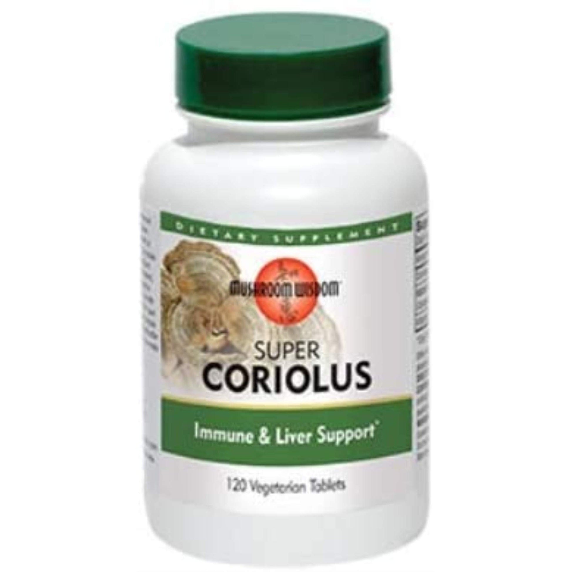 Maitake Mushroom Wisdom Super Coriolus with Maitake D Fraction Tablets 120