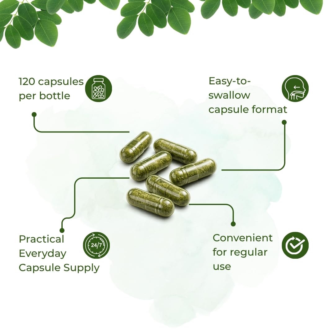 AARNA ORGANIC Moringa Capsules Capsule 120 Count