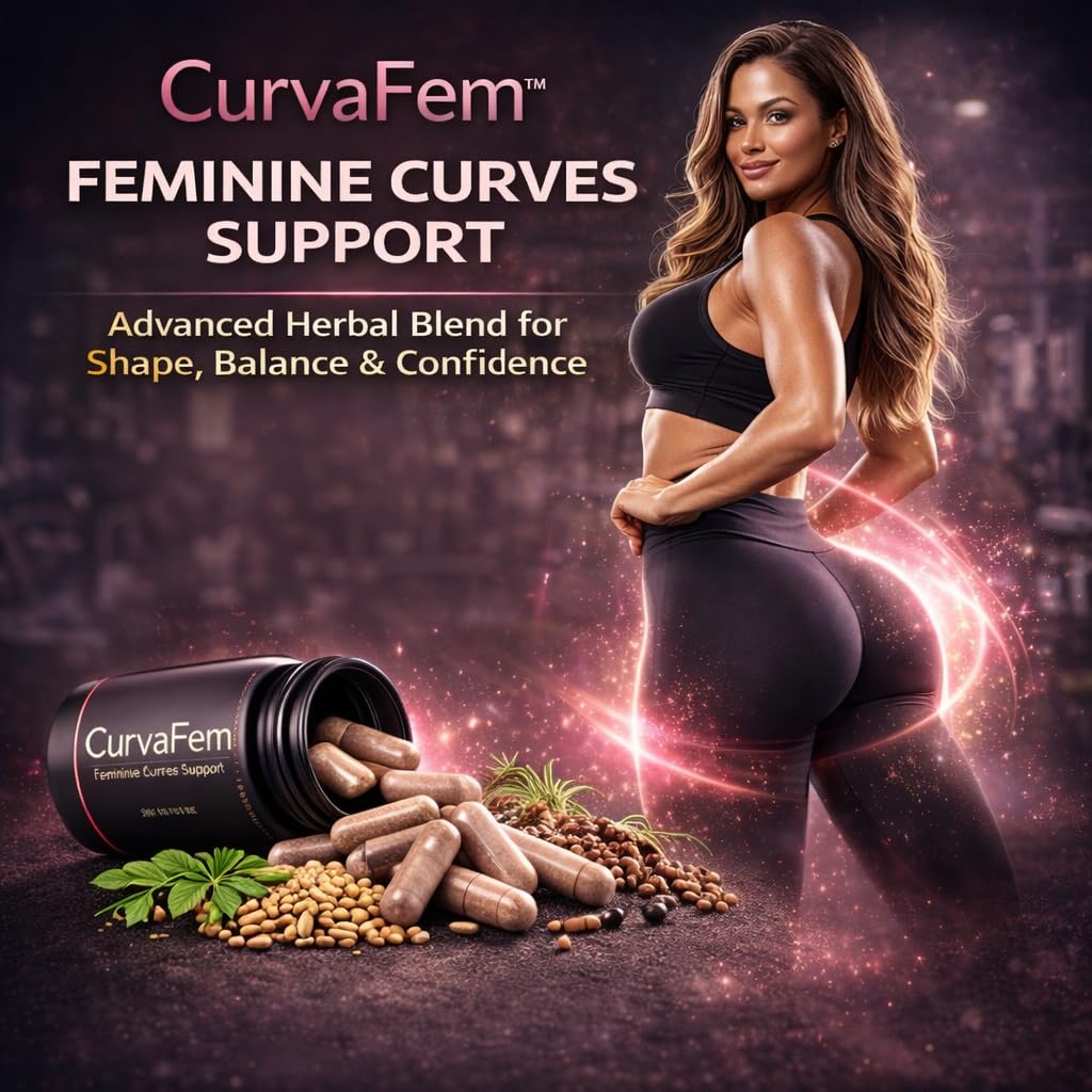 Clear-Biotic Curvafem Provide Butt Booty Boob Lift, Gain Weight Butt Pills Natural Butt and Boob Growth Capsule 1