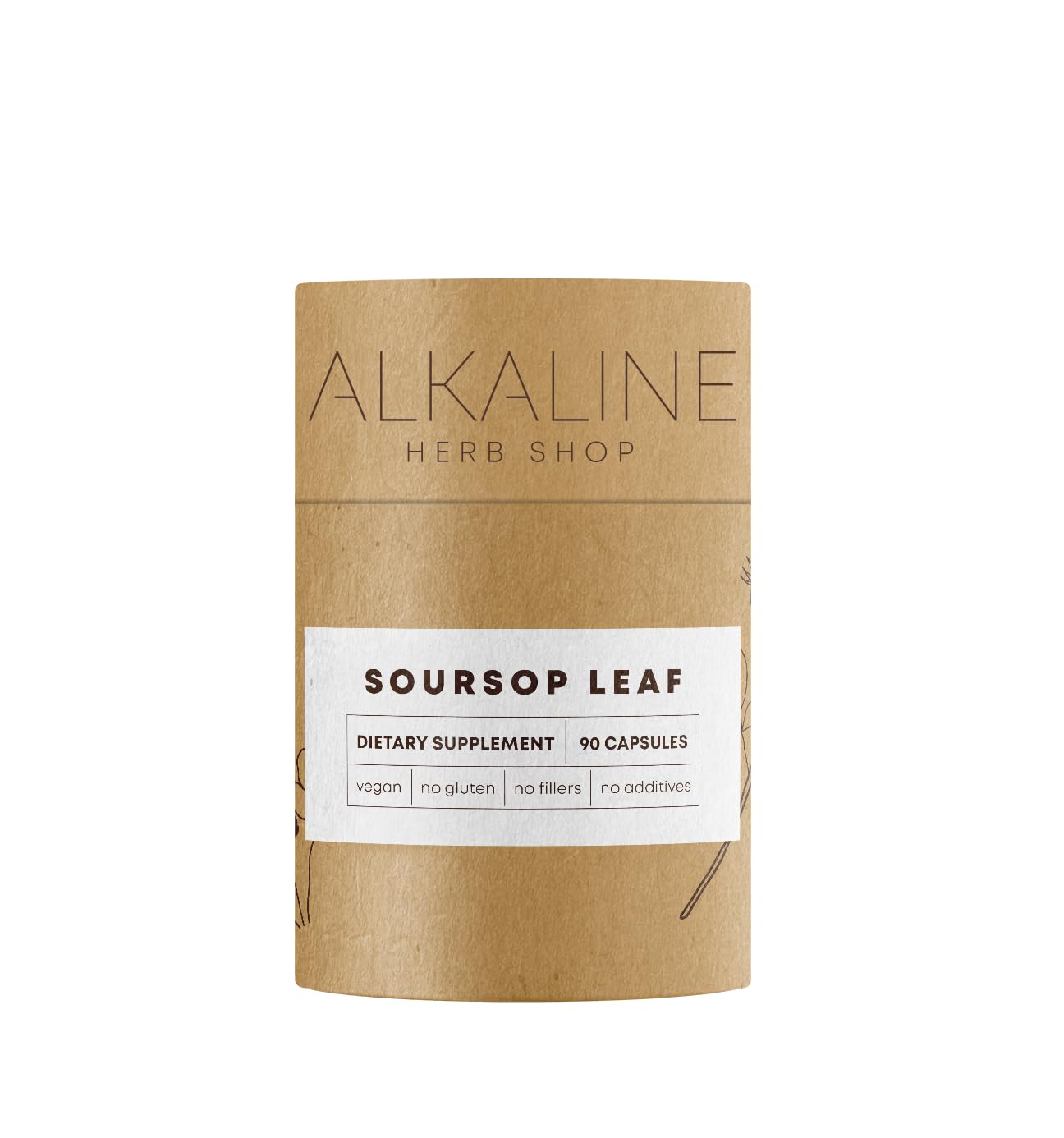 Alkaline Herb Store Soursop Leaf Supplement Capsules 2