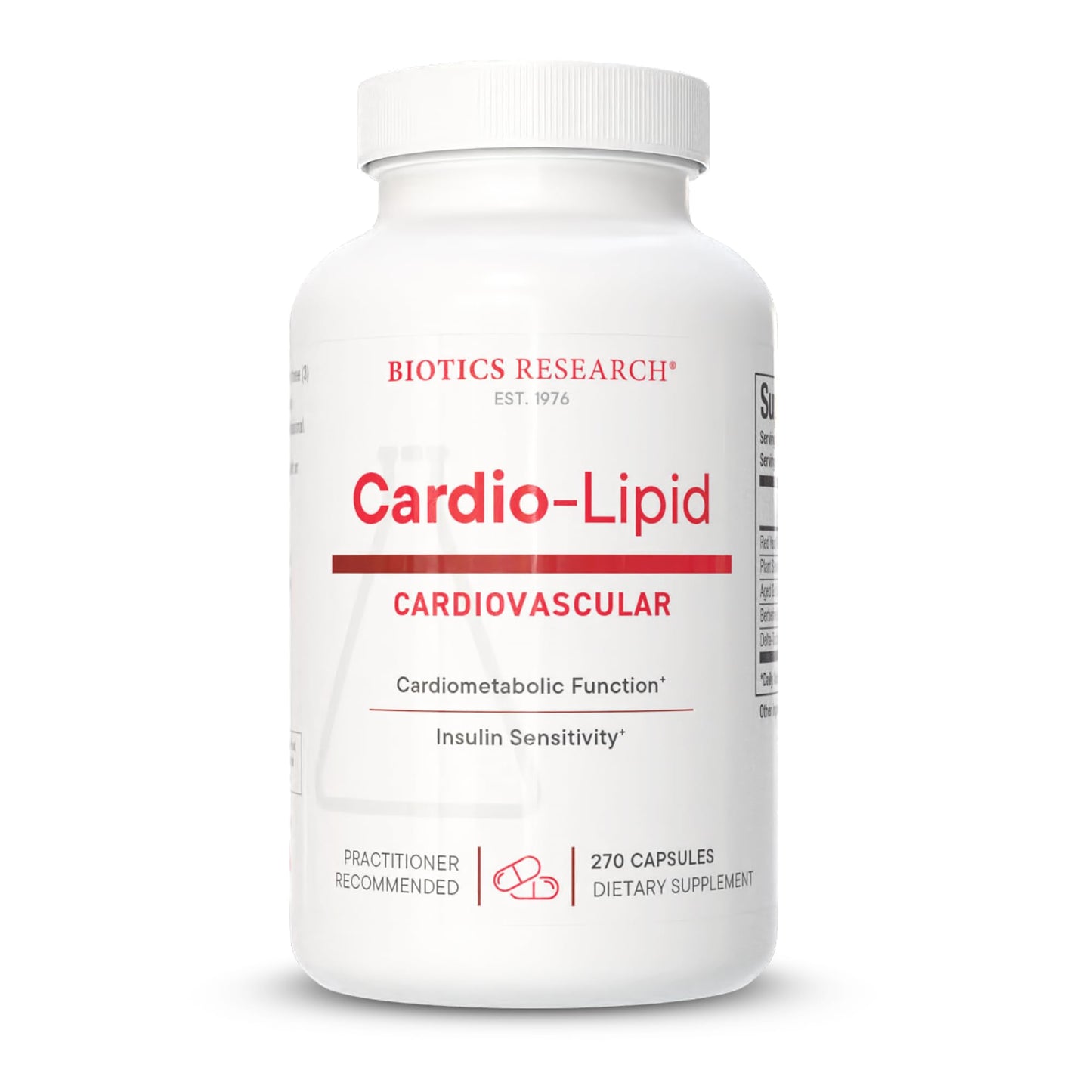 BIOTICS RESEARCH Cardio-Lipid Capsule 270 Count