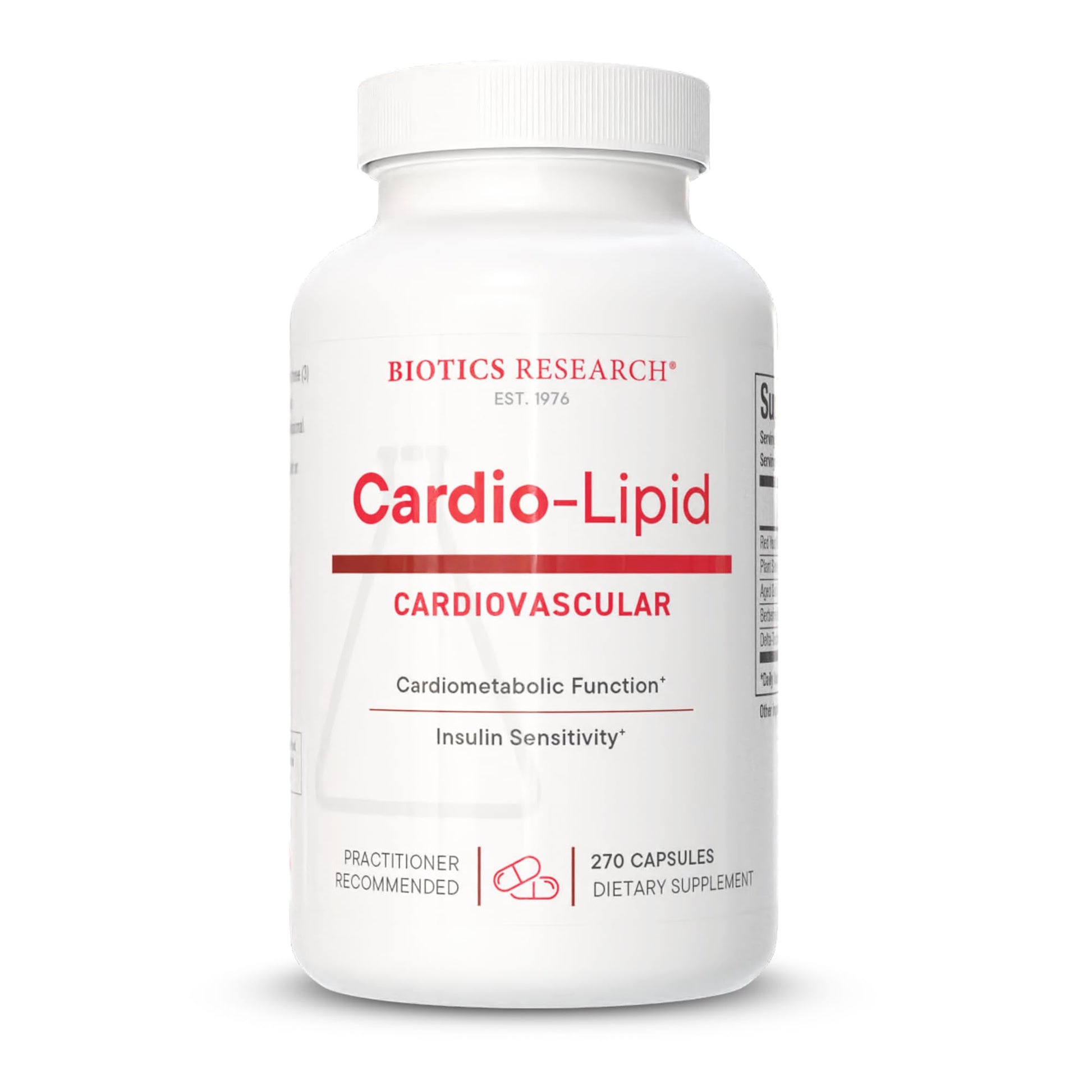 BIOTICS RESEARCH Cardio-Lipid Capsule 270 Count
