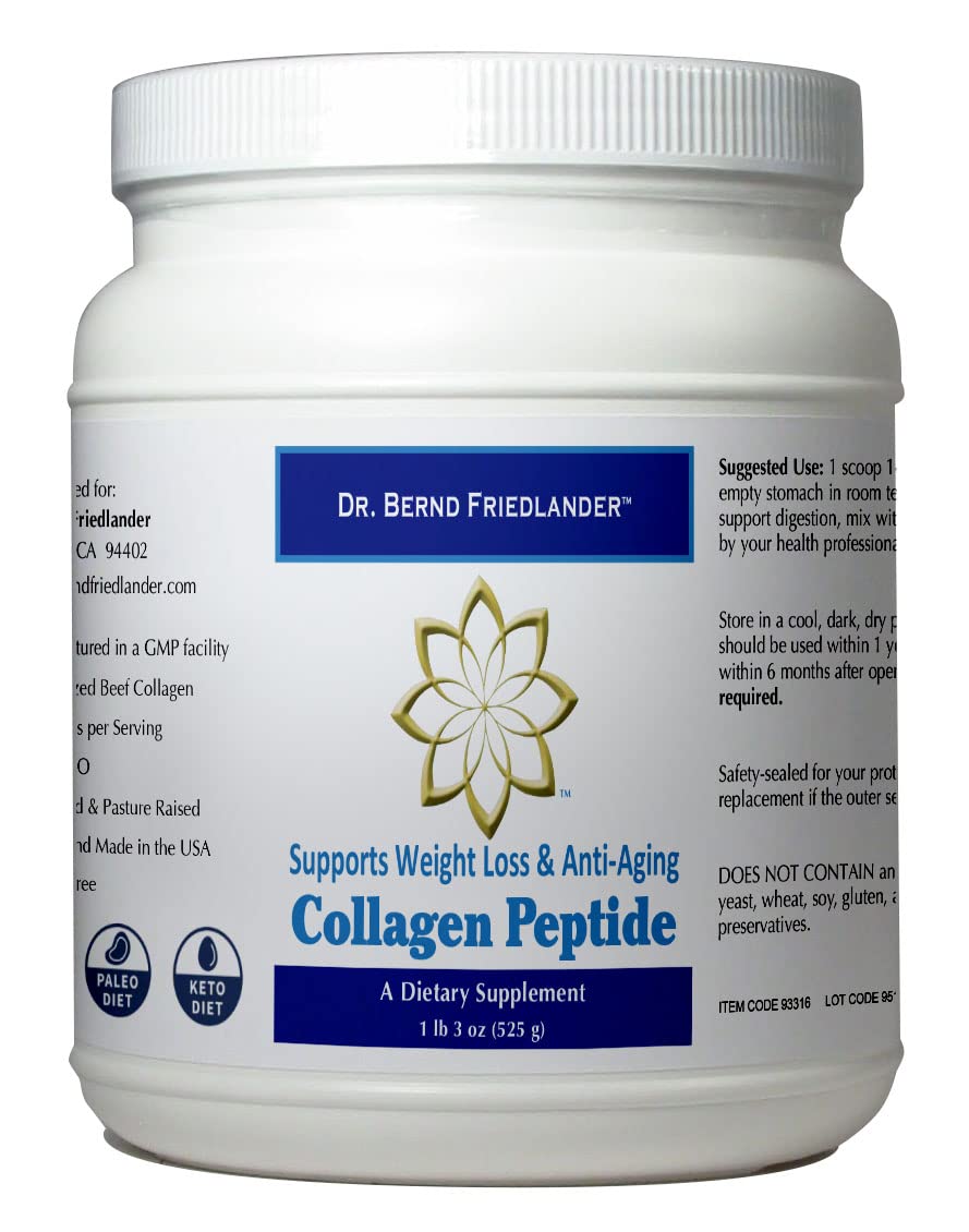 Dr. Bernd Friedlander Collagen Peptides Powder, 1 oz