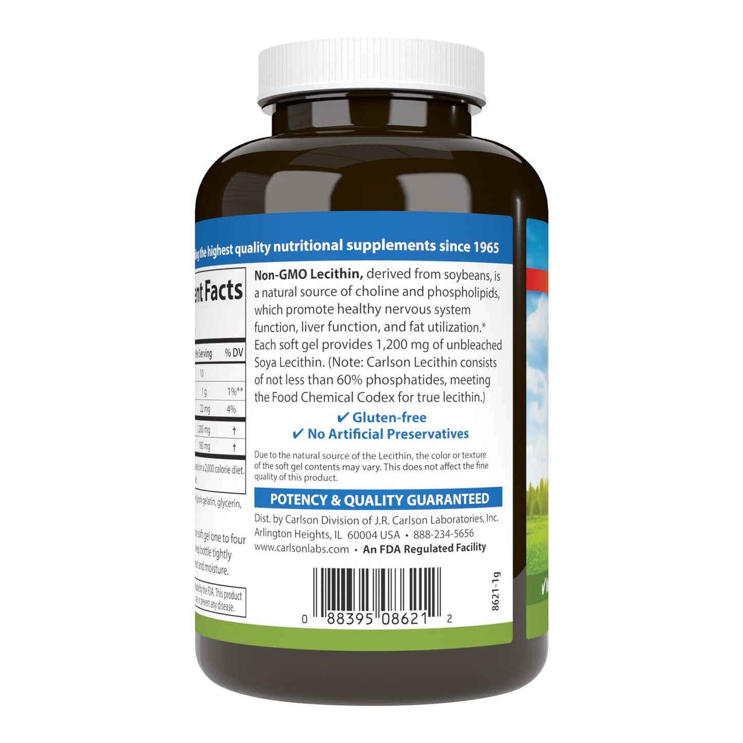 Carlson Lecithin Softgels 100