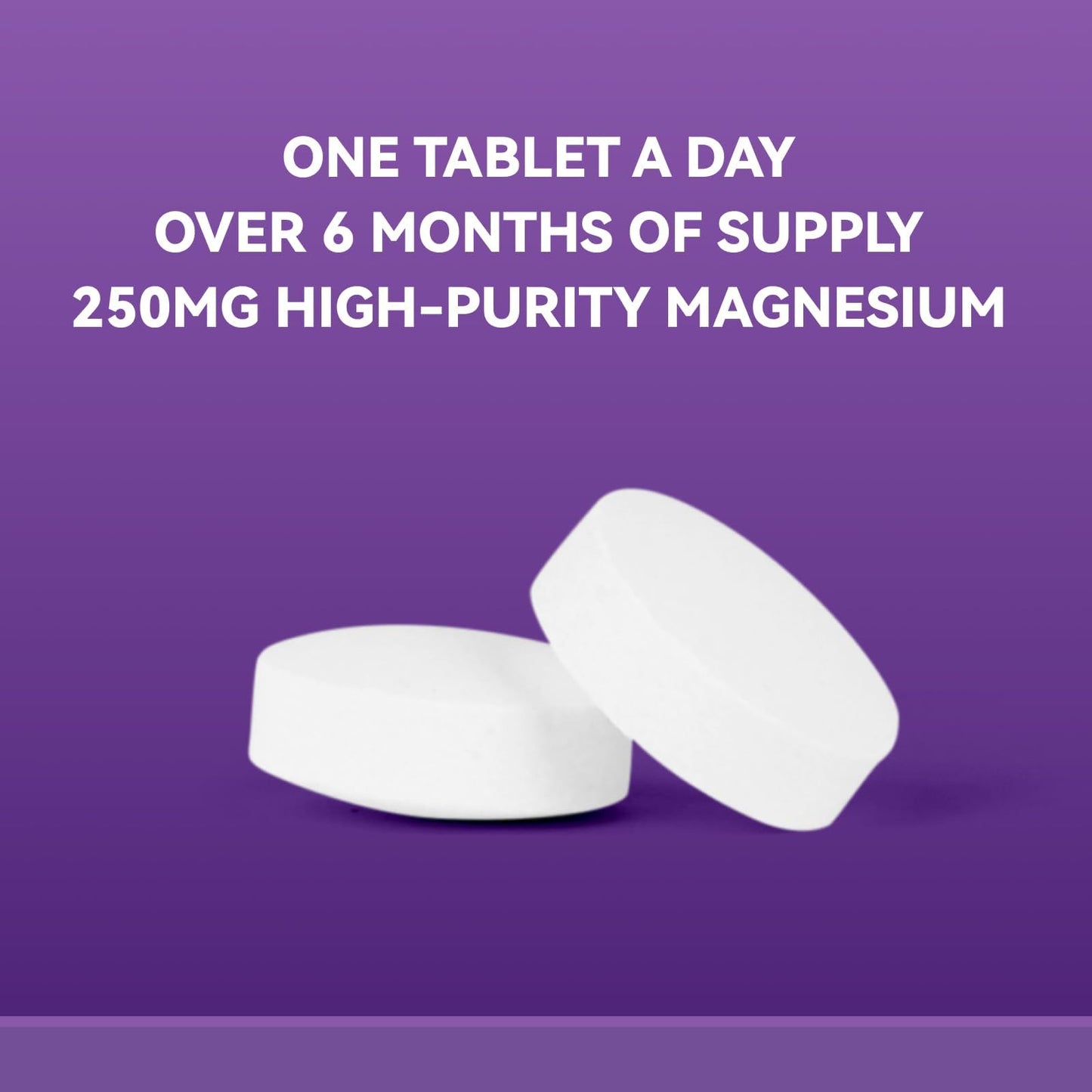 Inner Brightness Pure Magnesium 250mg Supplement with Calcium – High Absorption Magnesium Capsules for Bone Strength, Muscle Function, Relaxation & Sleep Support – 200 Capsules, Vegan, Non-GMO