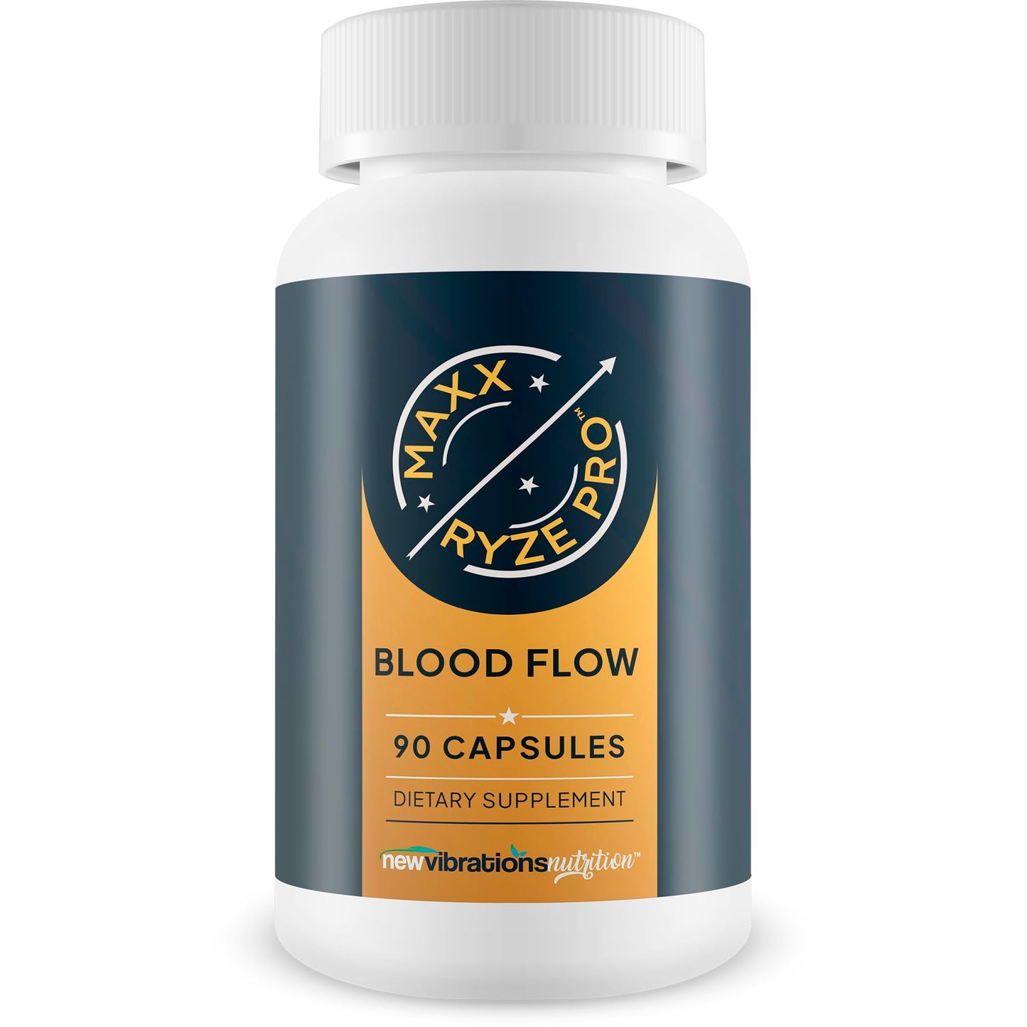 New Vibrations Nutrition Blood Flow Maxx Ryze Pro Capsule, 90 Count