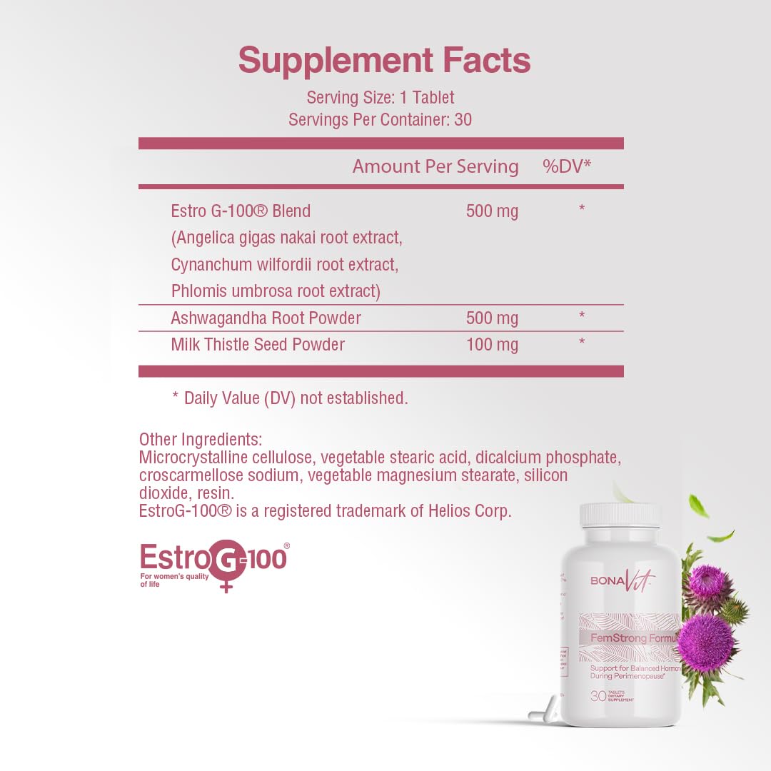 Bonavit FemStrong Capsules, 60 Count