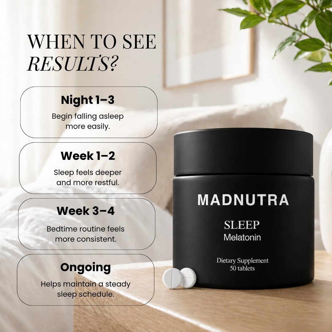 MadNutra Melatonin 3 mg Tablet, 60 Tablets