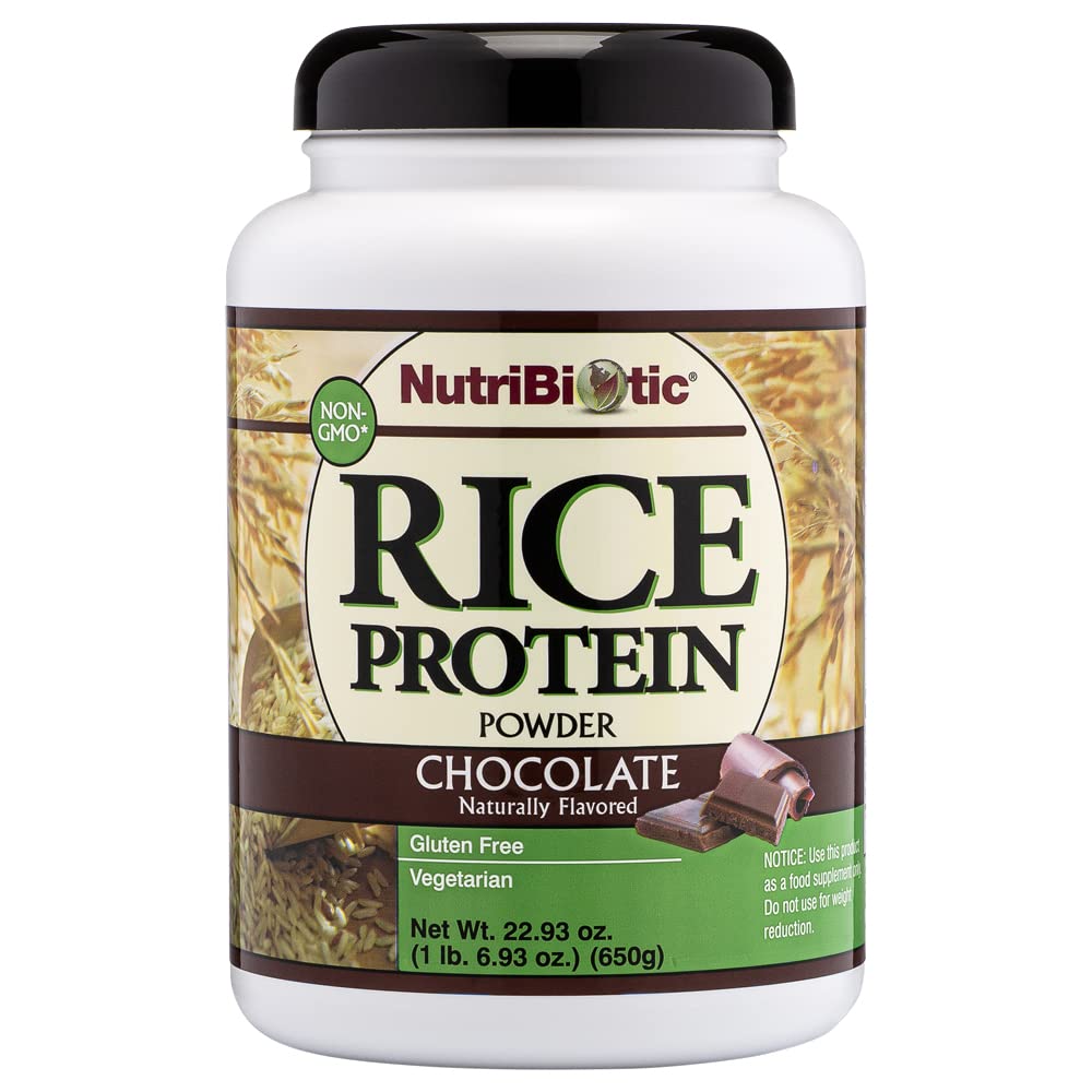 NutriBiotic Chocolate Rice Protein Powder 22.9 oz