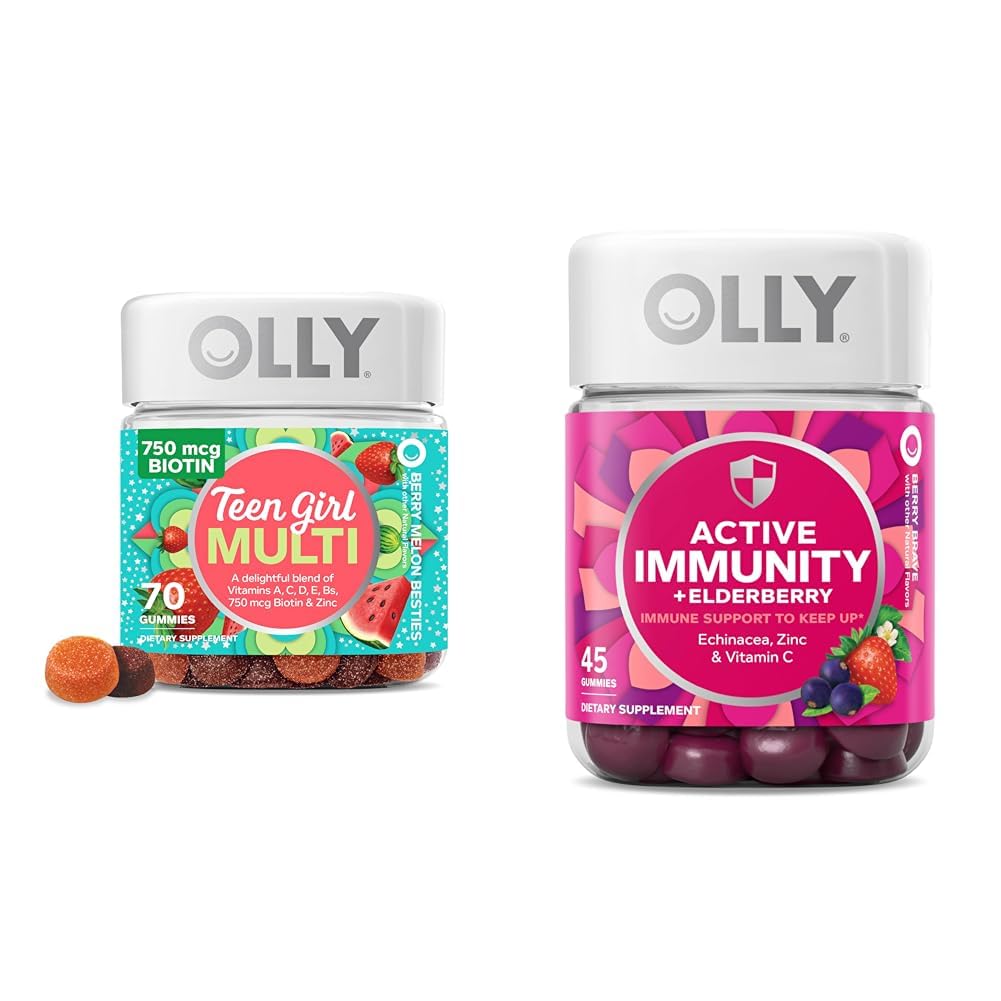 OLLY Teen Girl Multi Gummy, 115 Gummies