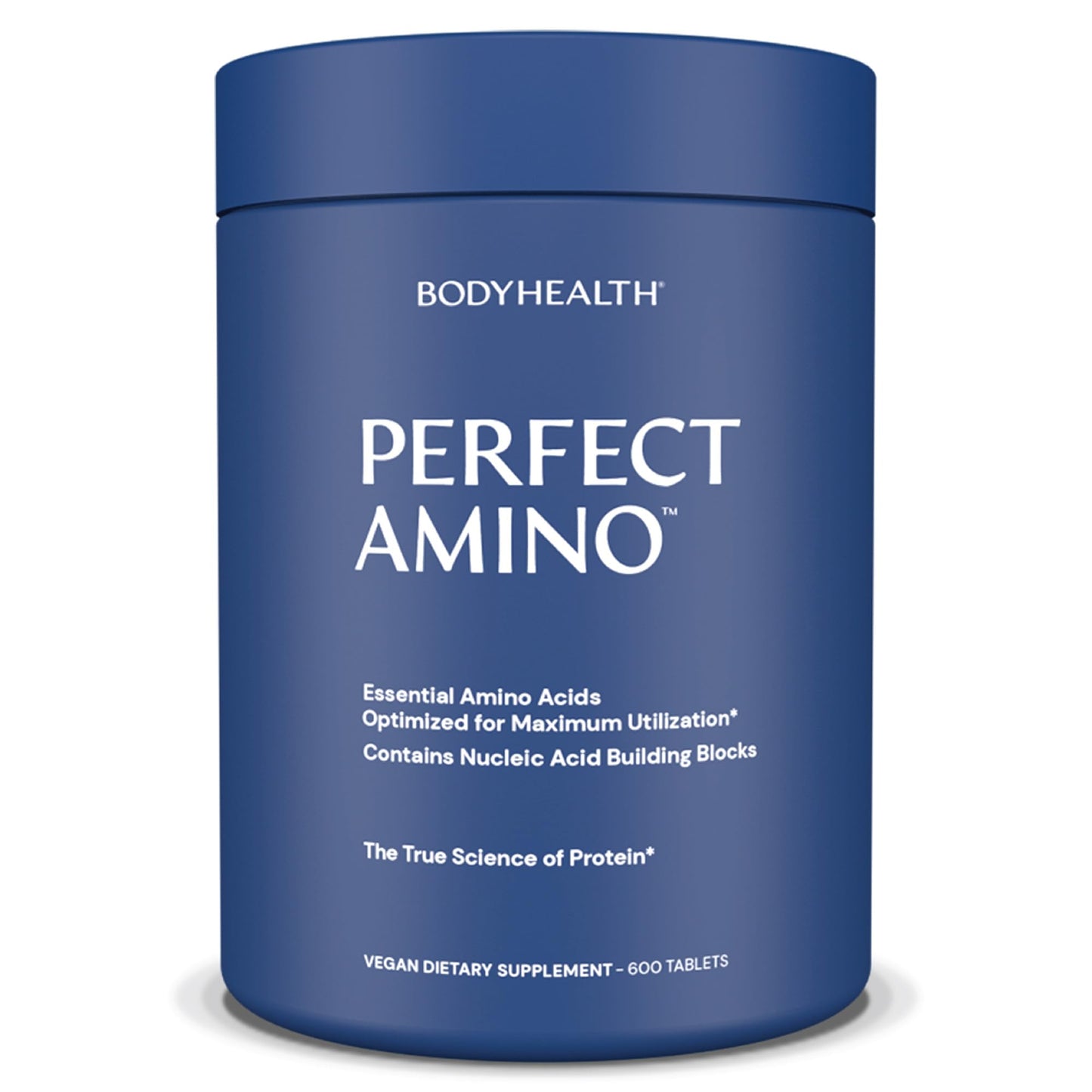 BodyHealth PerfectAmino Essential Amino Acids with BCAAs, 600 Tablets