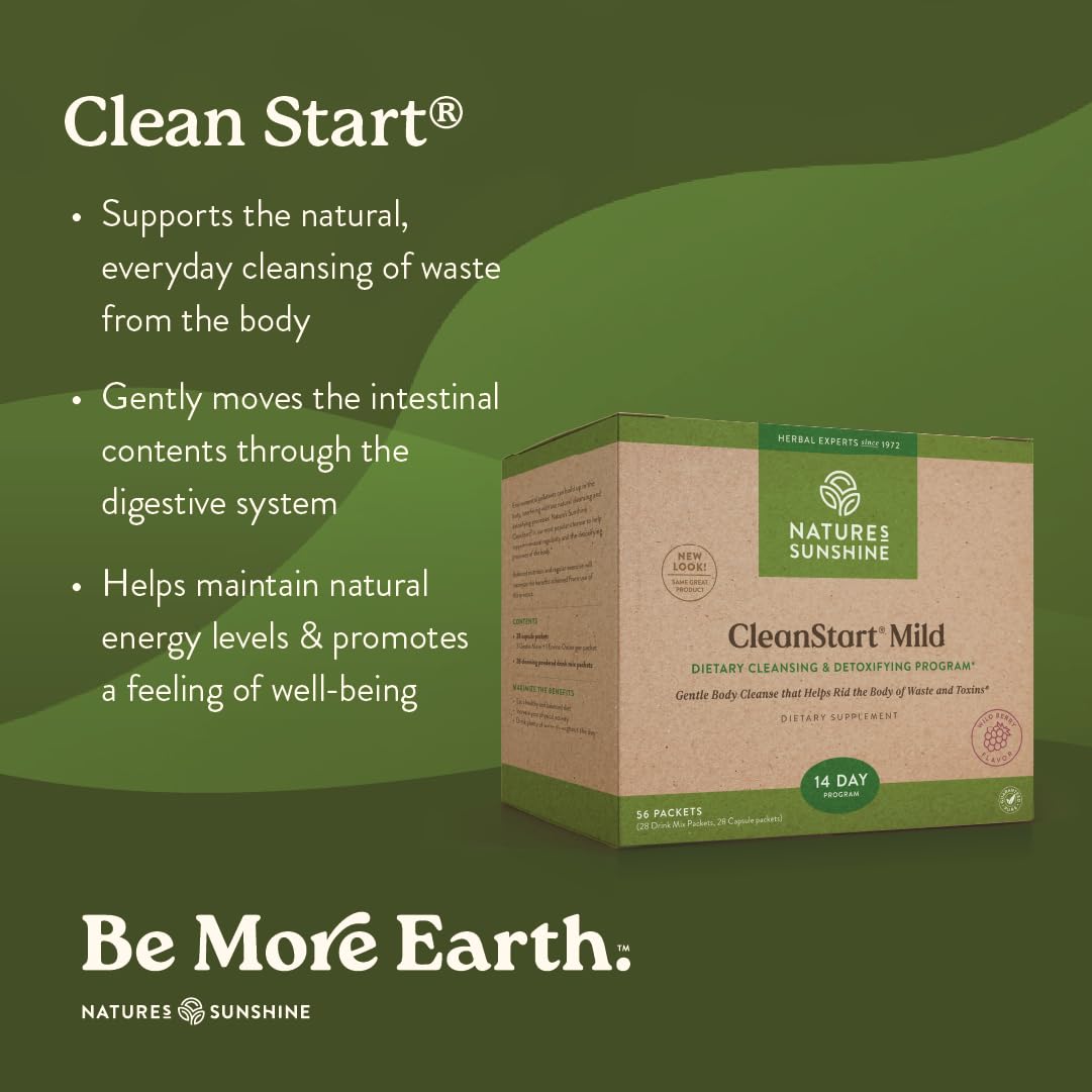 Nature's Sunshine CleanStart Mild Powder, 1 Count