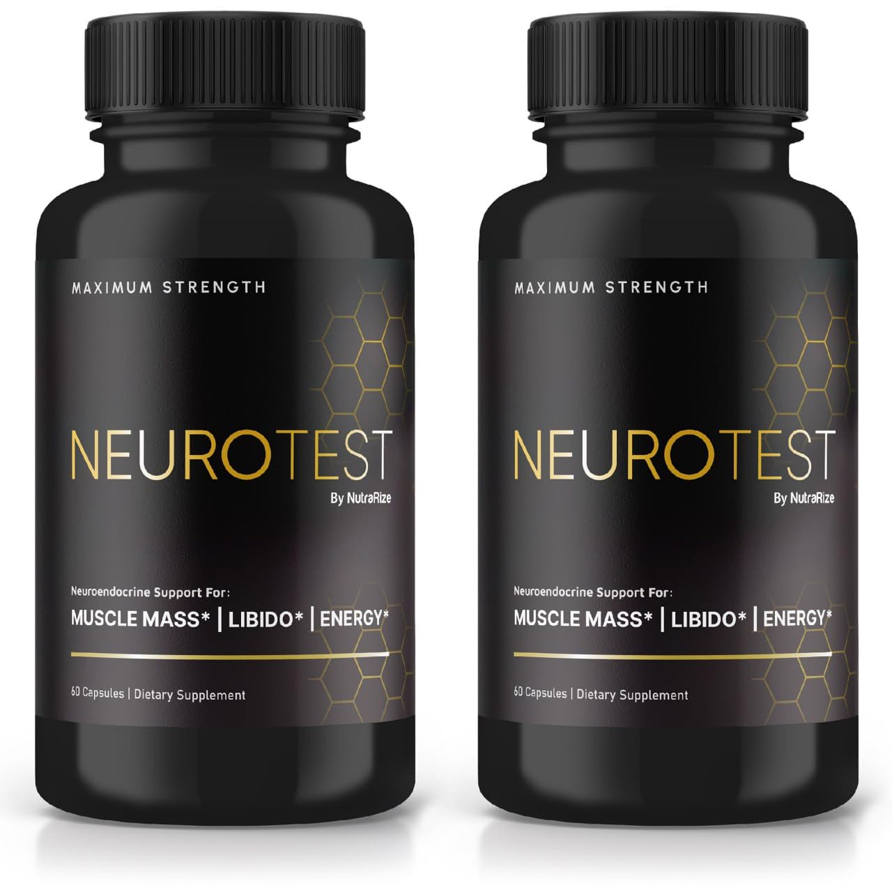 NutraRize NeuroTest Capsules, 120 Capsules