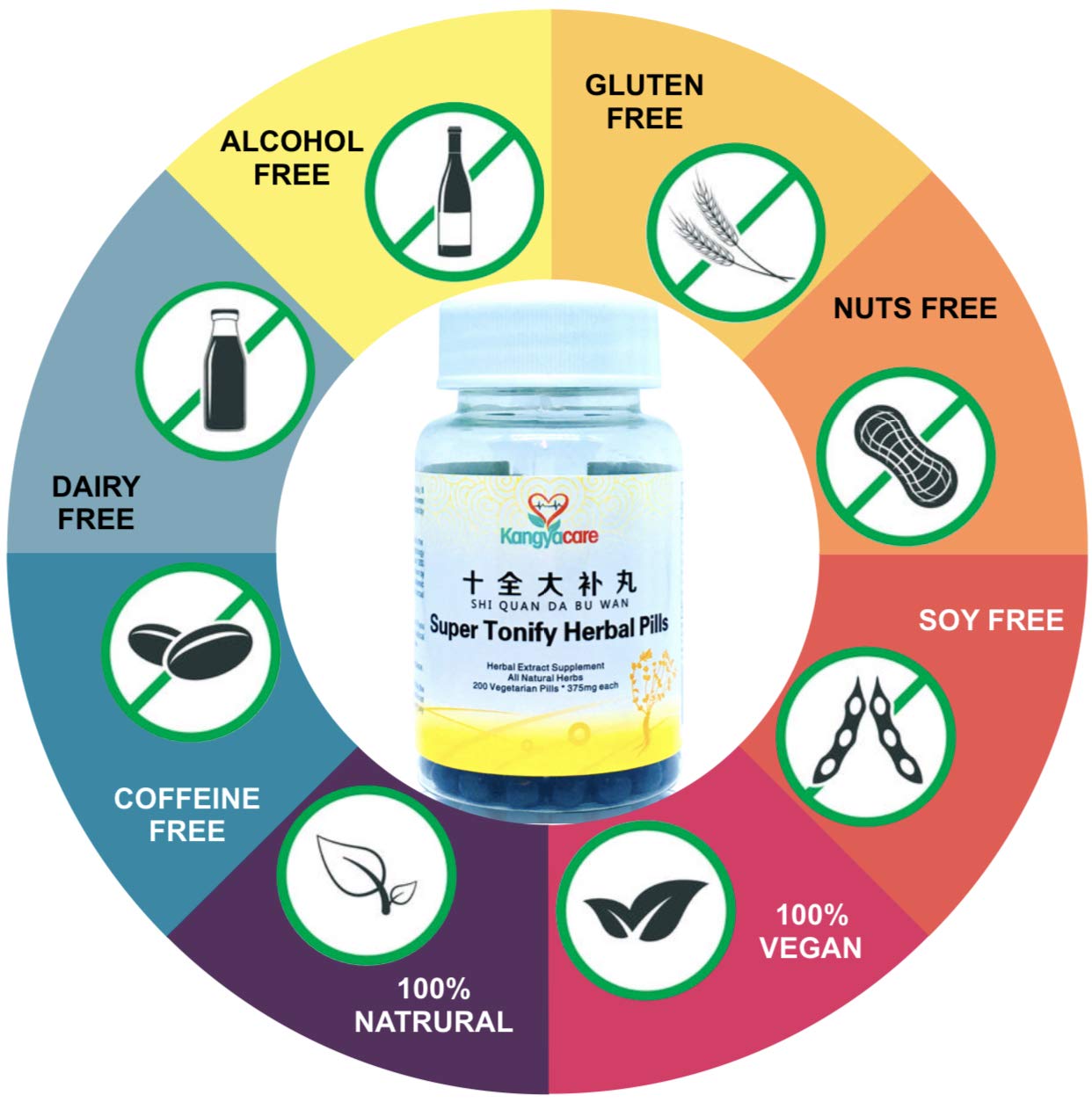 Kangyacare Shi Quan Da Bu Wan Tablets 400 Tablets