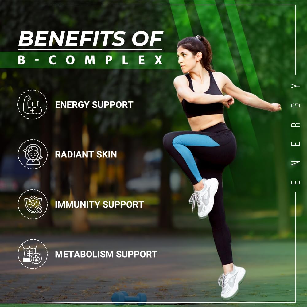 Divya Himalayan Plant Based Vitamin B Complex with Methylated B12 1000 mcg – 60 Tablets