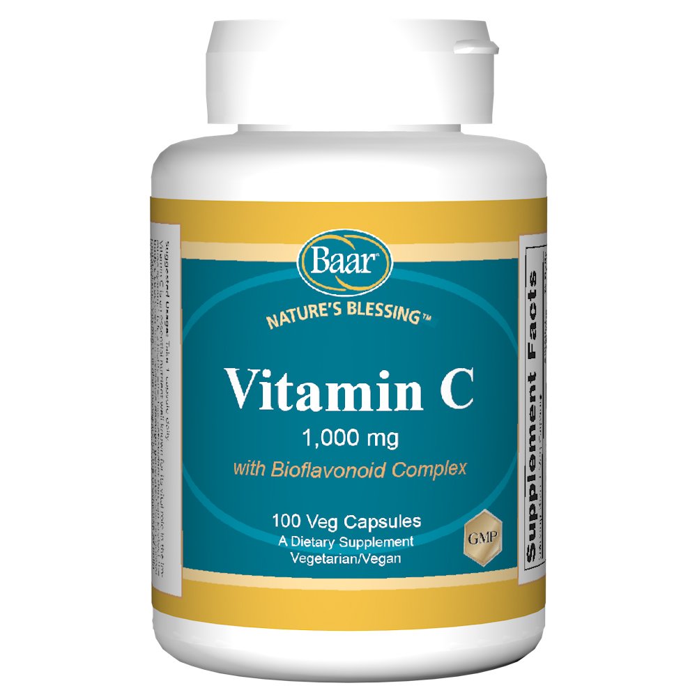 Baar Nature's Blessing Vitamin C Capsule 100 Capsules