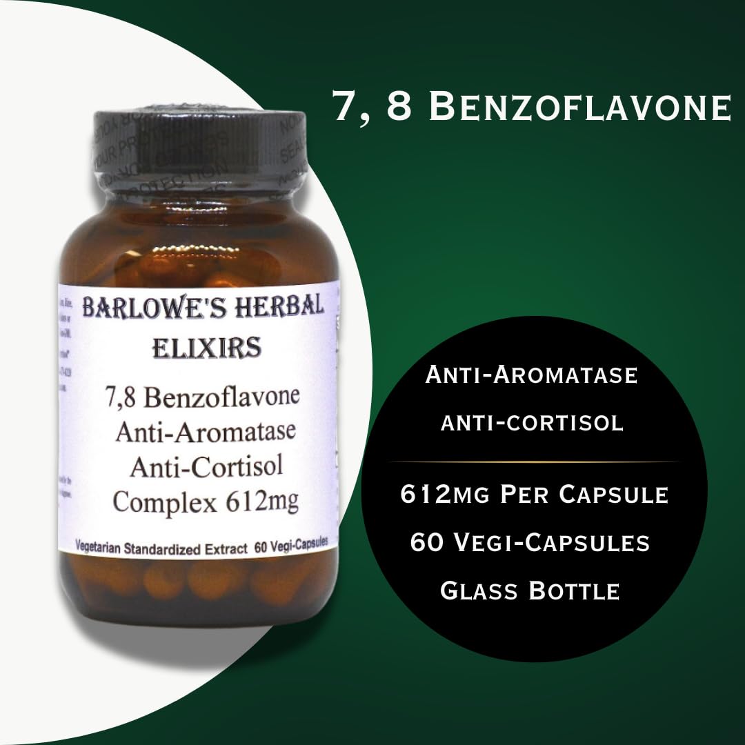 Barlowe's Herbal Elixirs 7,8-Benzoflavone Capsule 60 Capsules