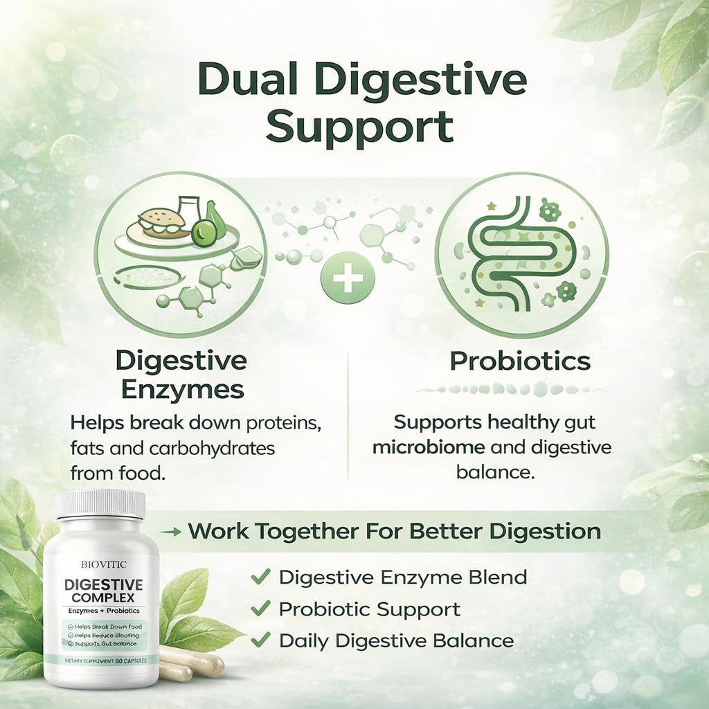 Wuliao Biovitic Digestive Complex Capsule 60 Count