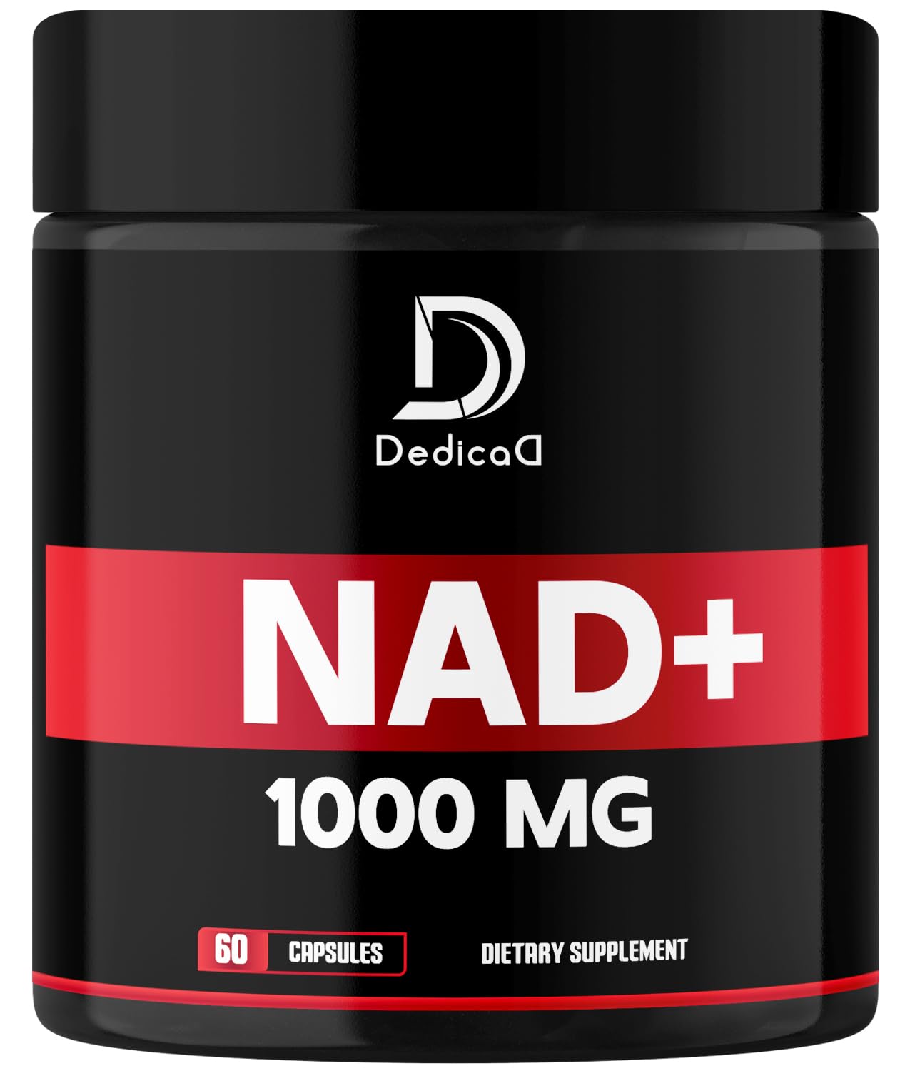 DEDICAD NAD Supplement 1000 mg, 60 Capsules