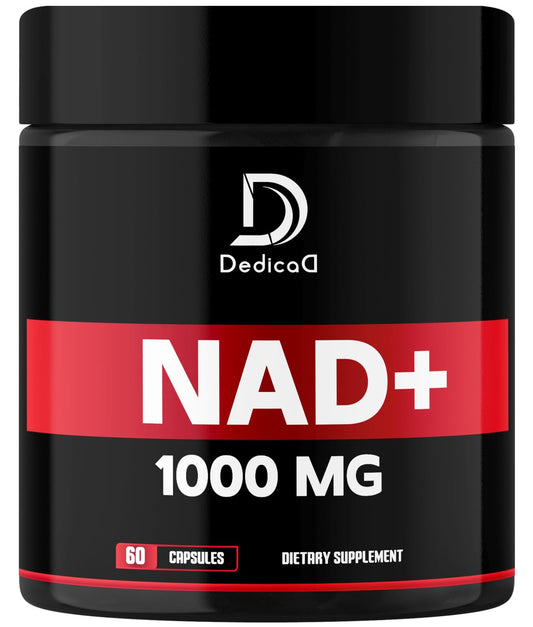 DEDICAD NAD Supplement 1000 mg, 60 Capsules