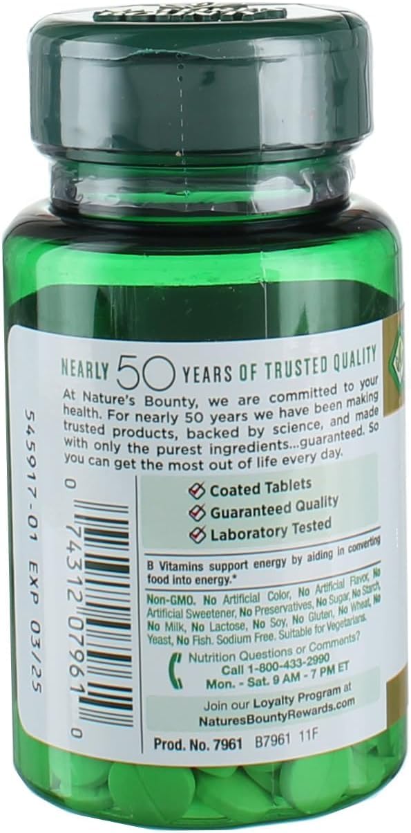 Nature's Bounty Biotin 1000 mcg Tablets, 300 Tablets
